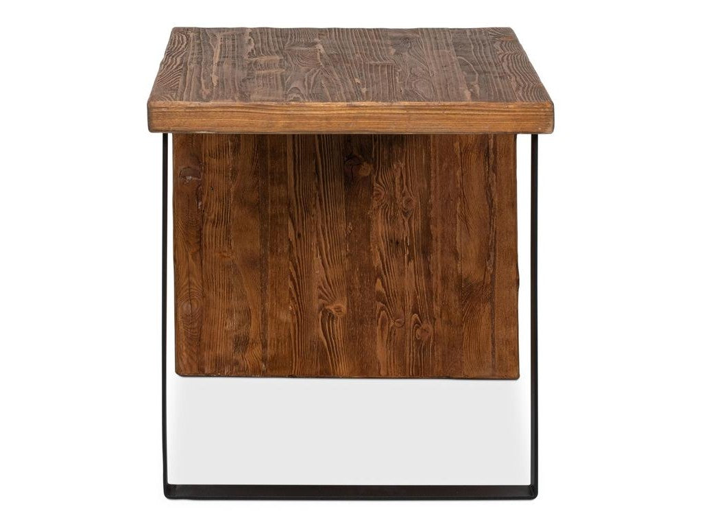 Kai Edge Brown Side Table - Ornate Home