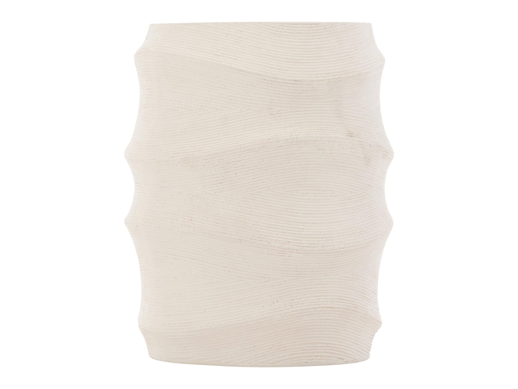 Kai White Outdoor Accent Table - Ornate Home