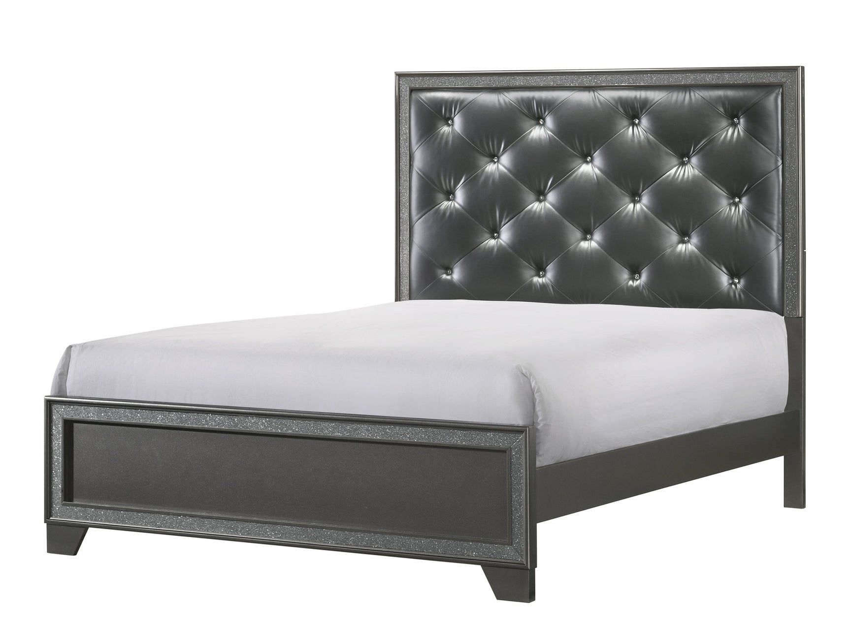 Kaia Gary Queen Upholstered Panel Bed - Ornate Home