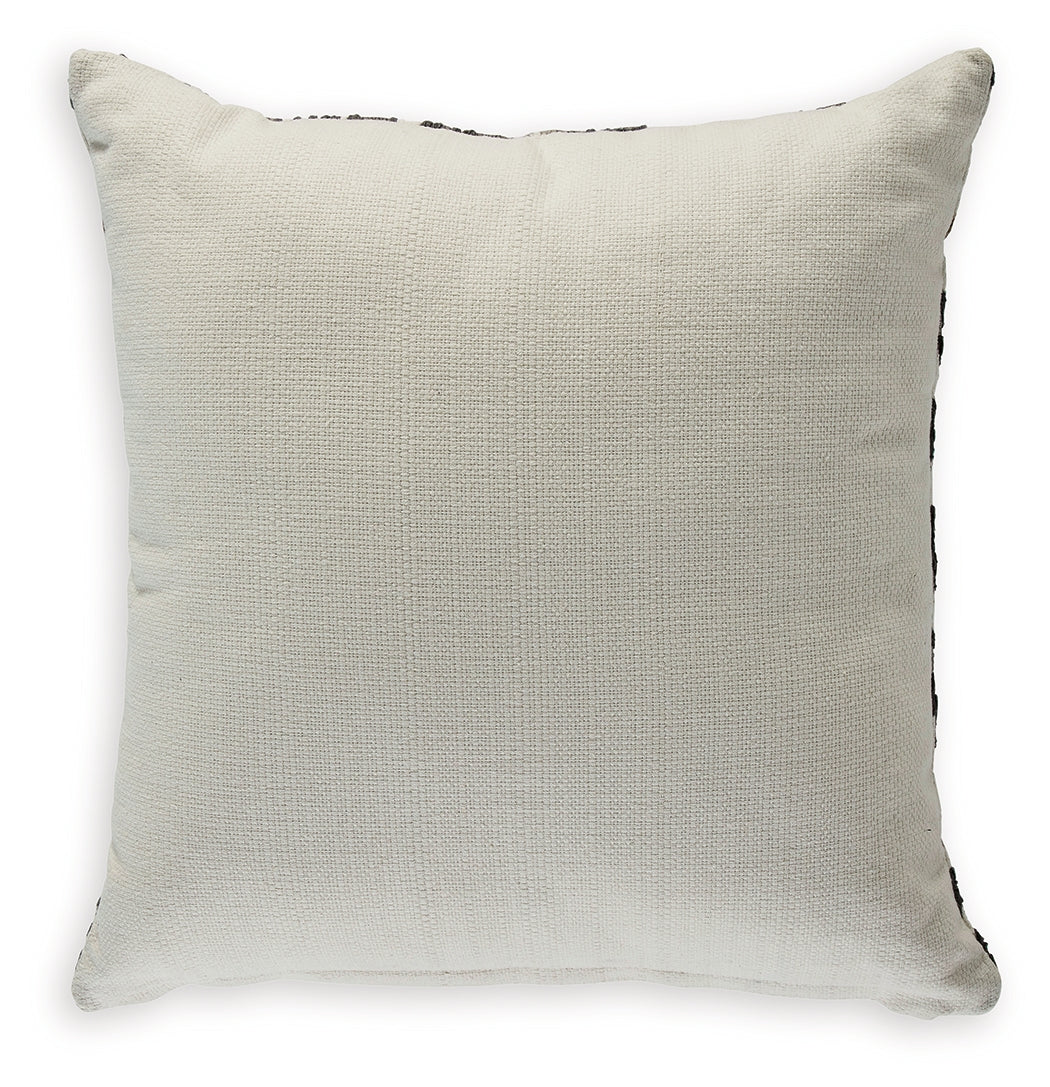 Kaidney Ivory/Gray/Gold Pillow (Set of 4) (Online Special Price) - Ornate Home