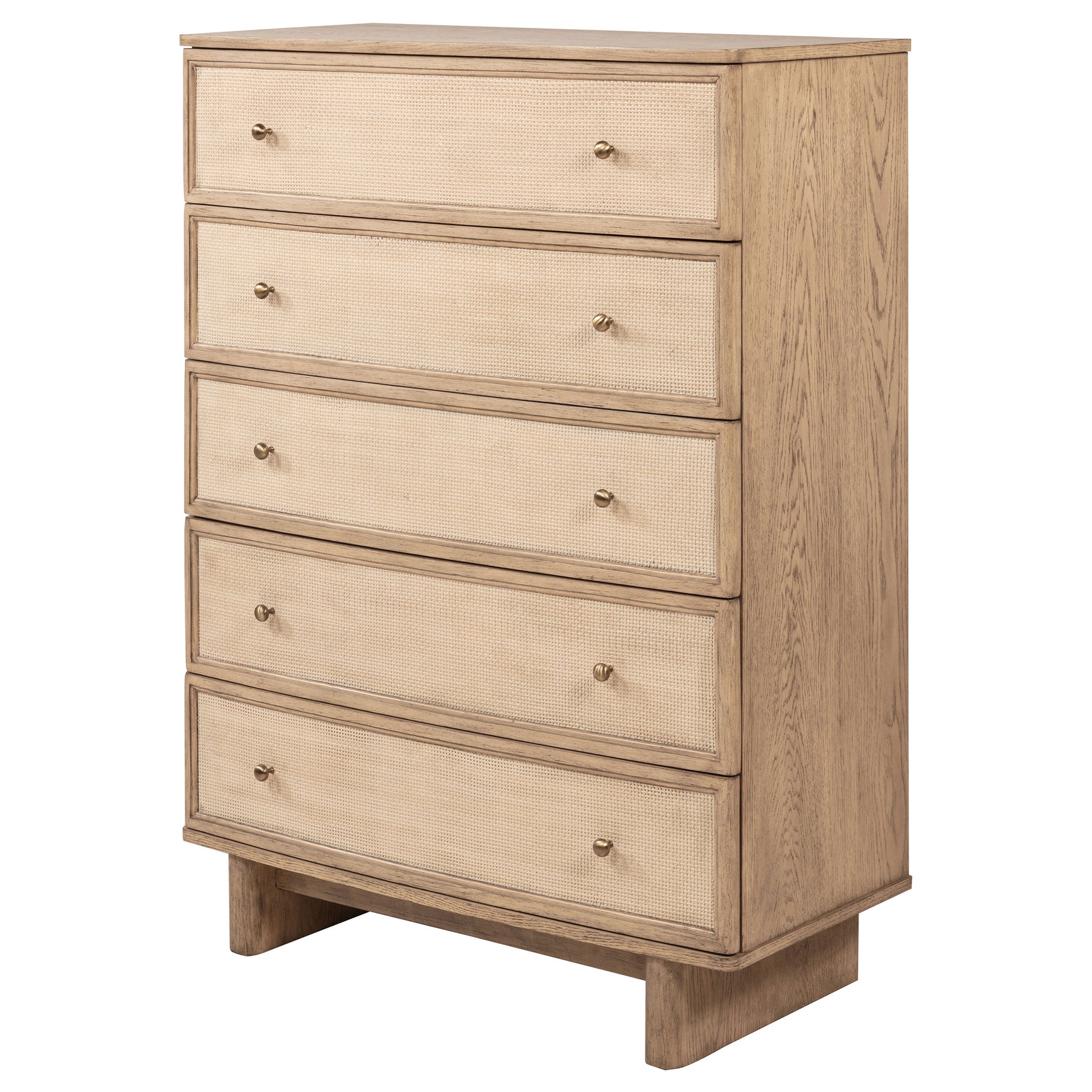 Kailani Beige Oak Chest - Ornate Home