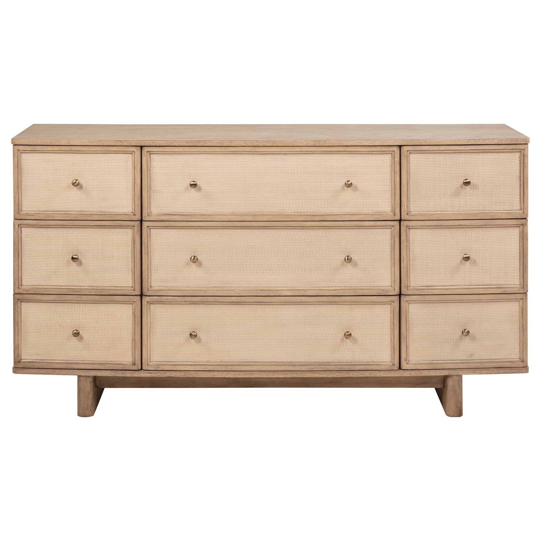 Kailani Beige Oak Dresser - Ornate Home