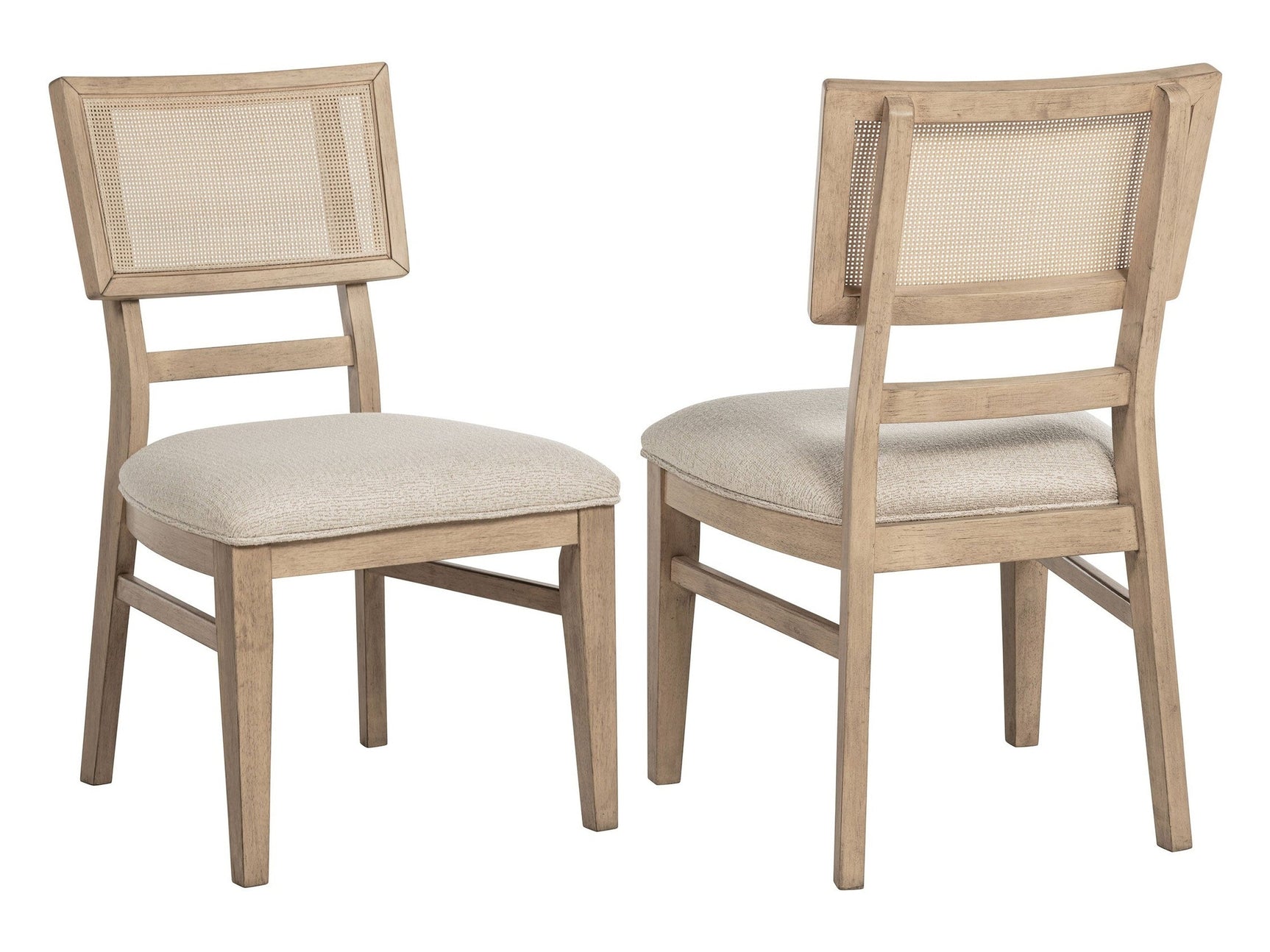 Kailani Beige Oak Side Chair (Set of 2) - Ornate Home