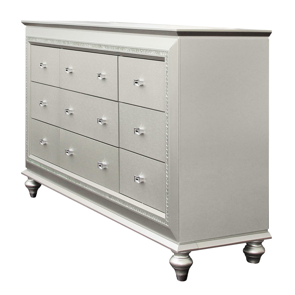 Kaitlyn Champagne Dresser - Ornate Home