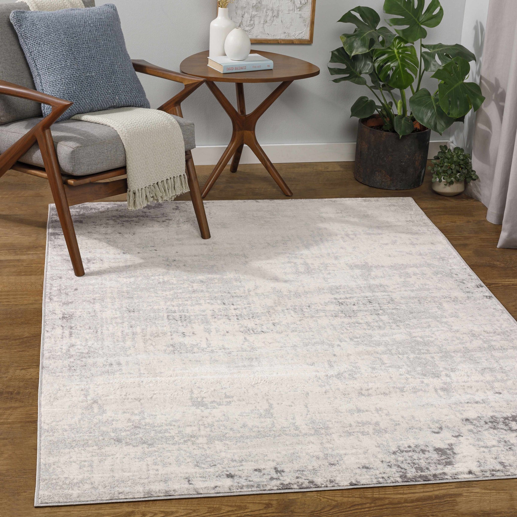 Kalanganan Abstract Gray Rug - Clearance - Ornate Home