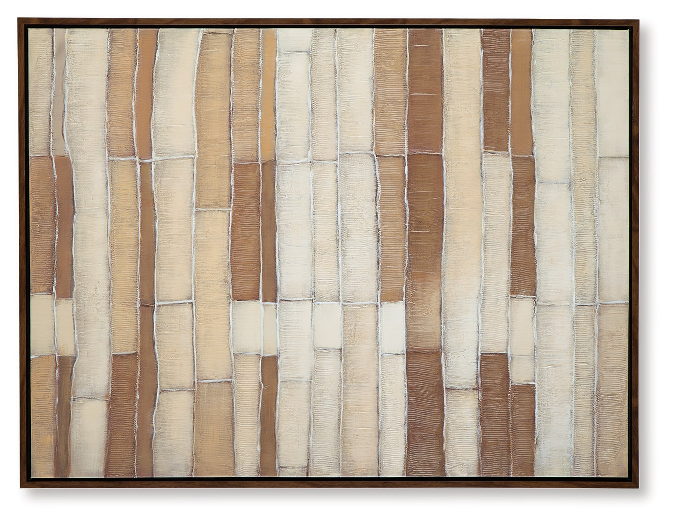 Kalanmore Brown/Tan/White Wall Art (Online Special Price) - Ornate Home