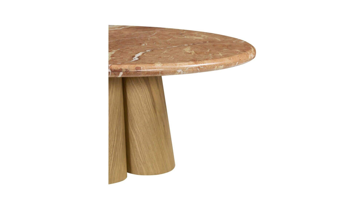 Kaleta Rosso Alicante Marble Coffee Table - Ornate Home