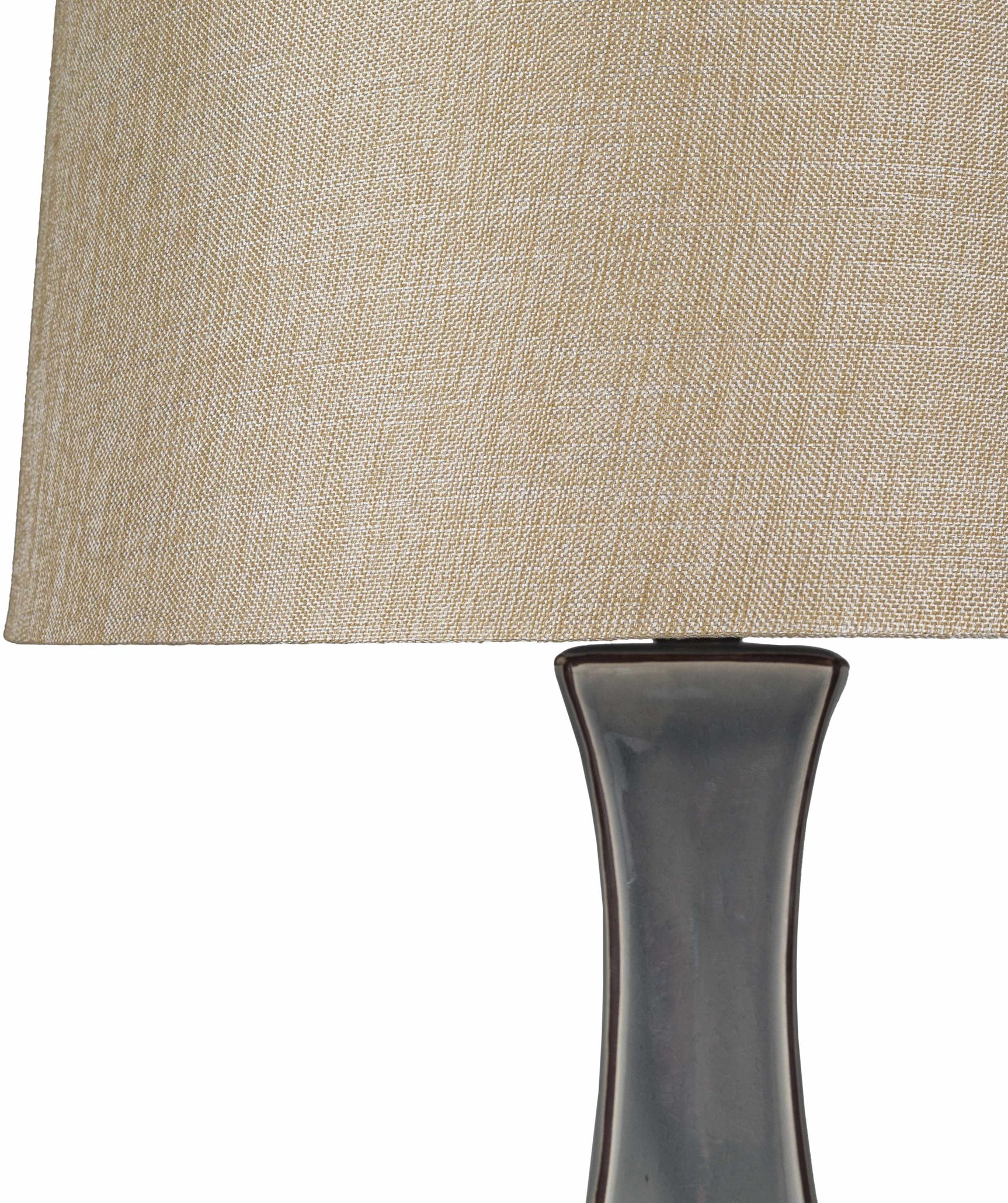Kalilangan Gray Ceramic Table Lamp - Ornate Home