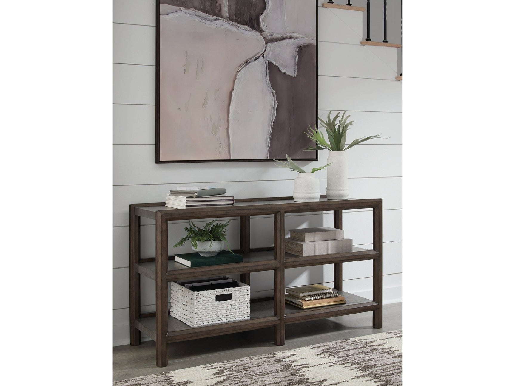 Kallenny Brown/Gray Sofa Table - Ornate Home