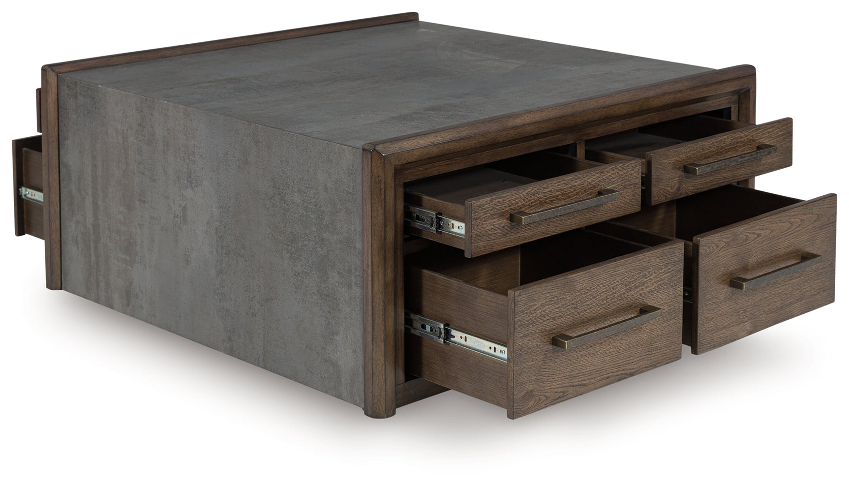 Kallenny Brown/Gray Square Cocktail Table (Online Special Price) - Ornate Home