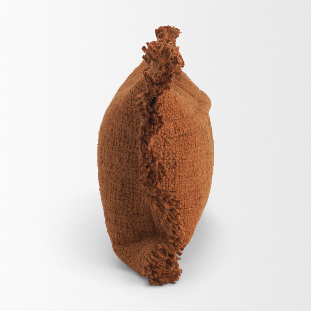 Kambal Copper Rust 14x26 Cotton Decorative Pillow Cover - Ornate Home