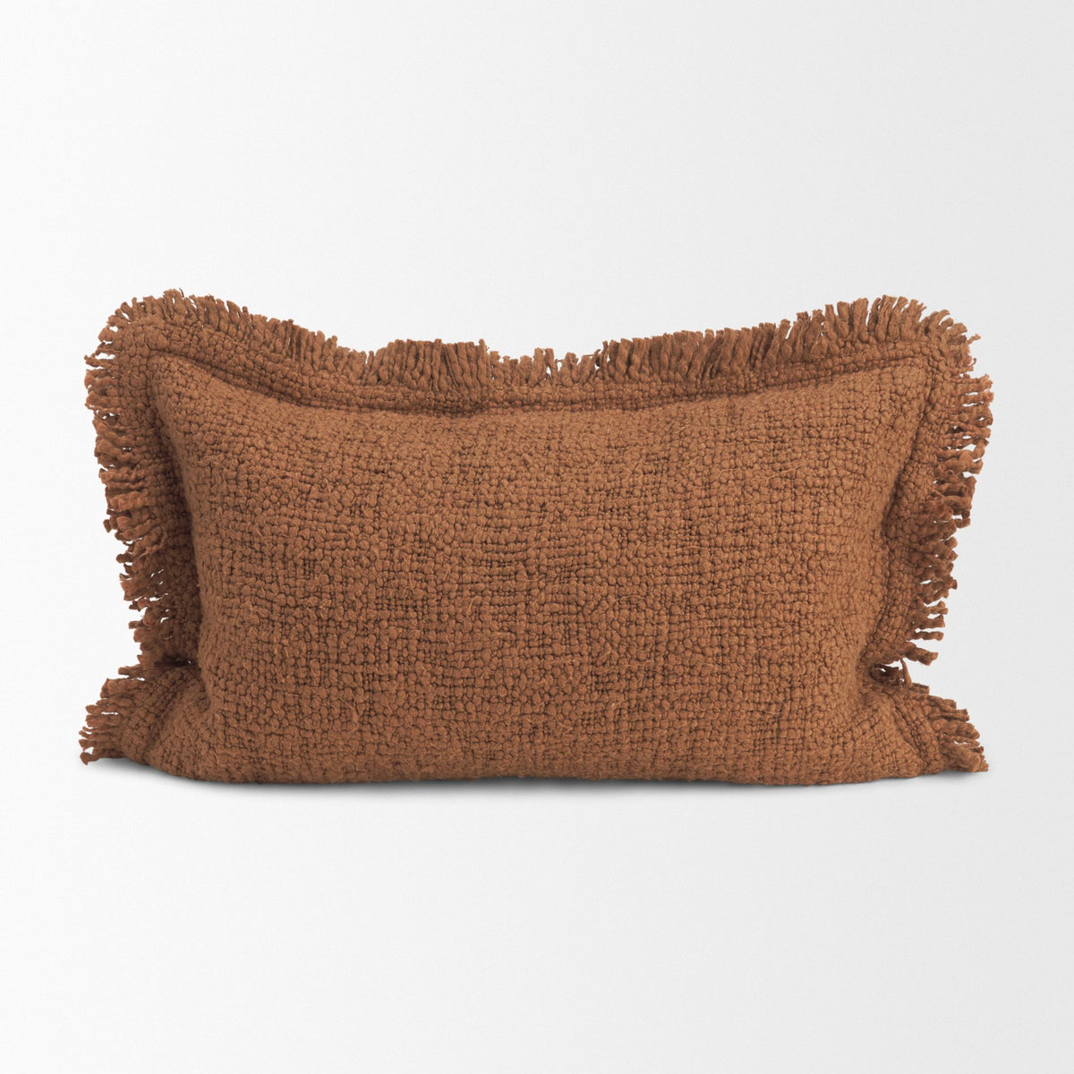 Kambal Mahogany 13x21 Cotton Decorative Pillow Cover - Ornate Home