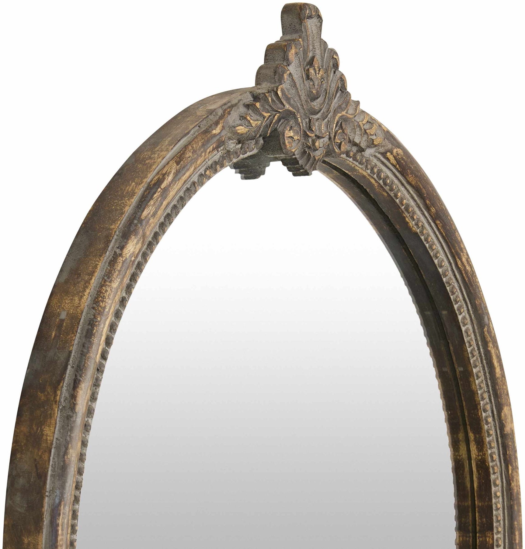 Kandersteg Dark Red Accent Mirror - Ornate Home