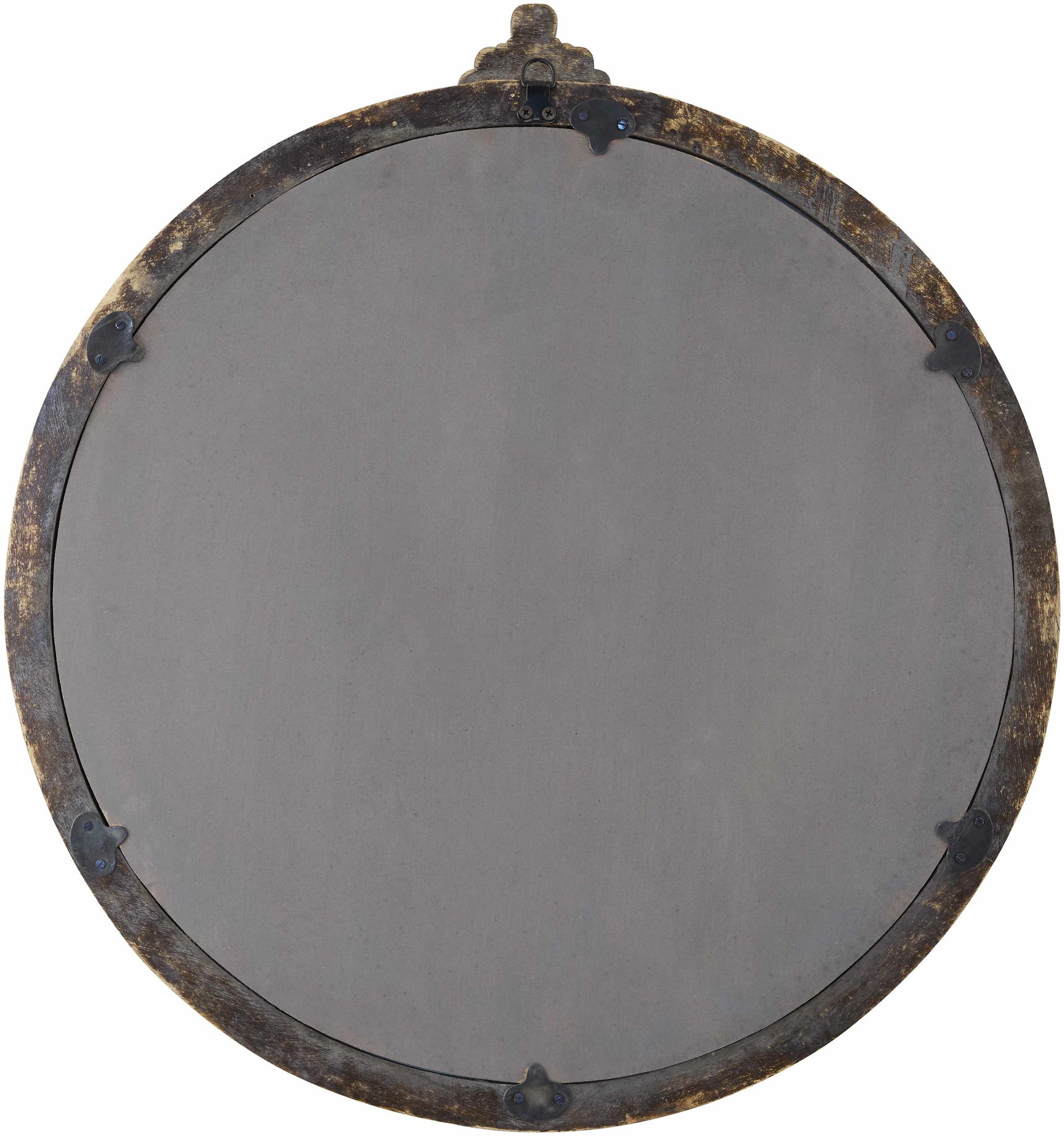 Kandersteg Dark Red Accent Mirror - Ornate Home