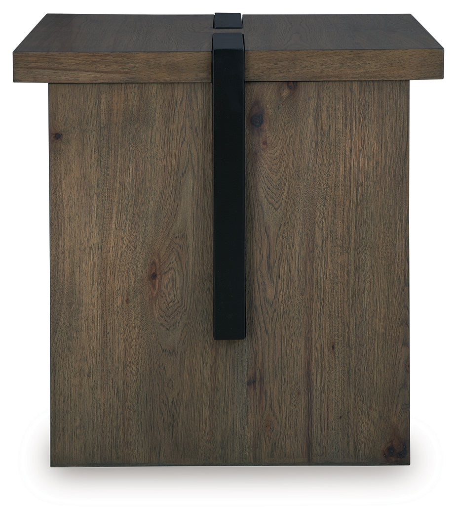 Kandinew Light Brown End Table - Ornate Home