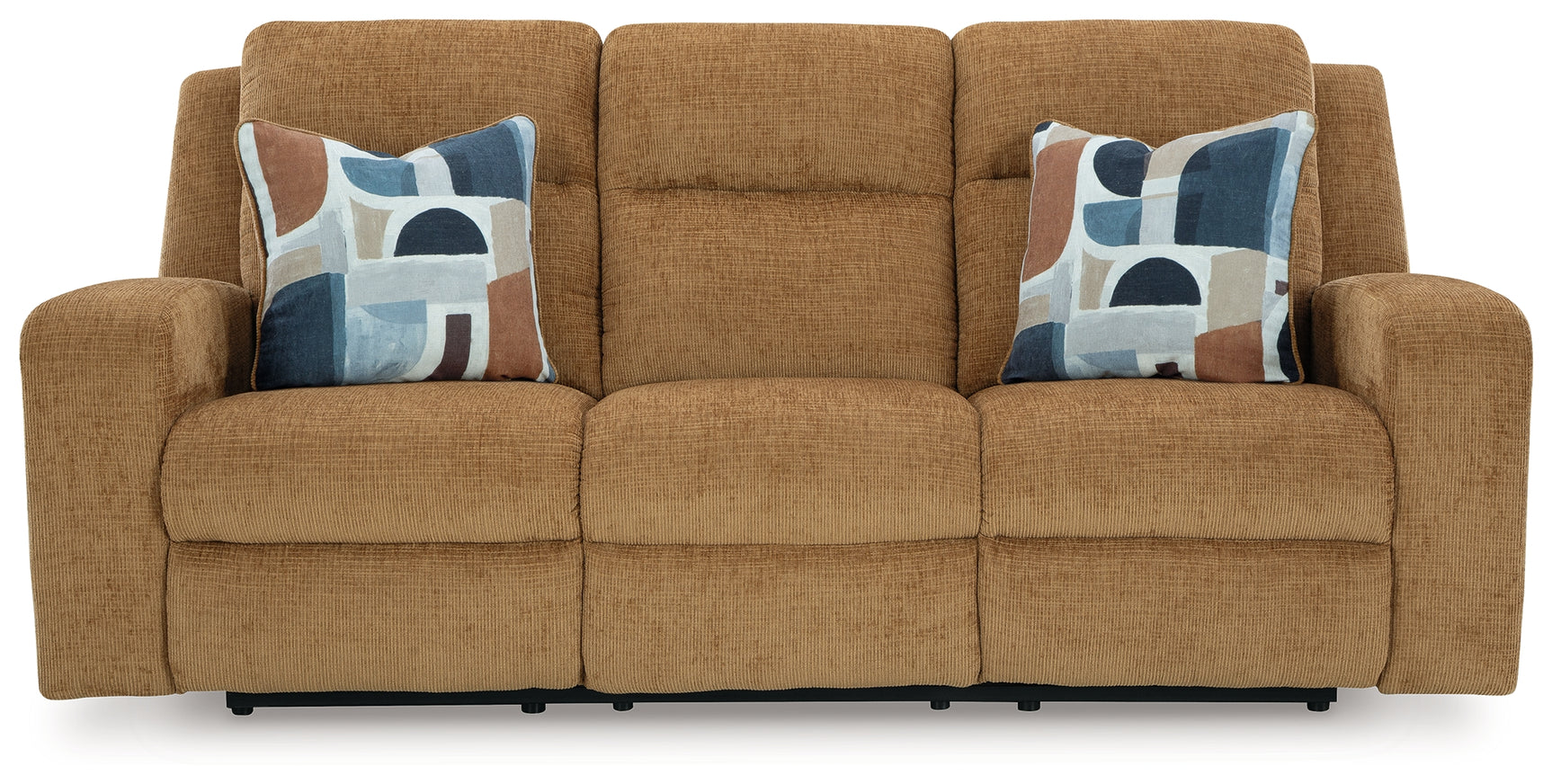Kanlow Honey Reclining Sofa and Loveseat (Online Special Price) - Ornate Home