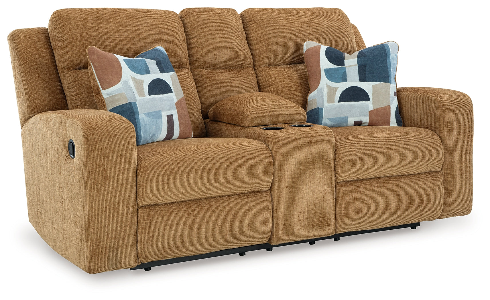 Kanlow Honey Reclining Sofa and Loveseat (Online Special Price) - Ornate Home
