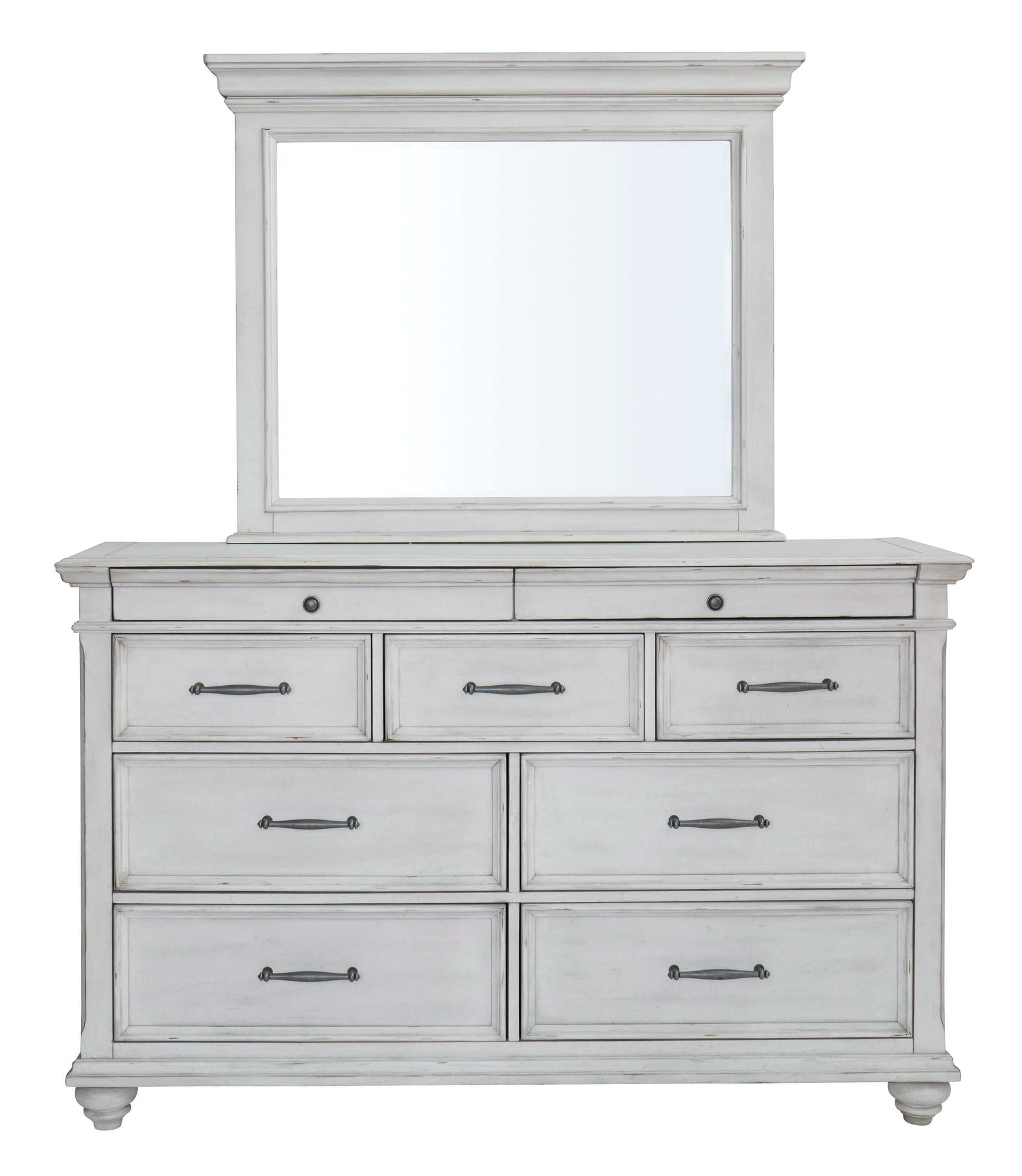 Kanwyn Whitewash Cal. King Bedroom Set / 3pc (Online Special Price) - Ornate Home