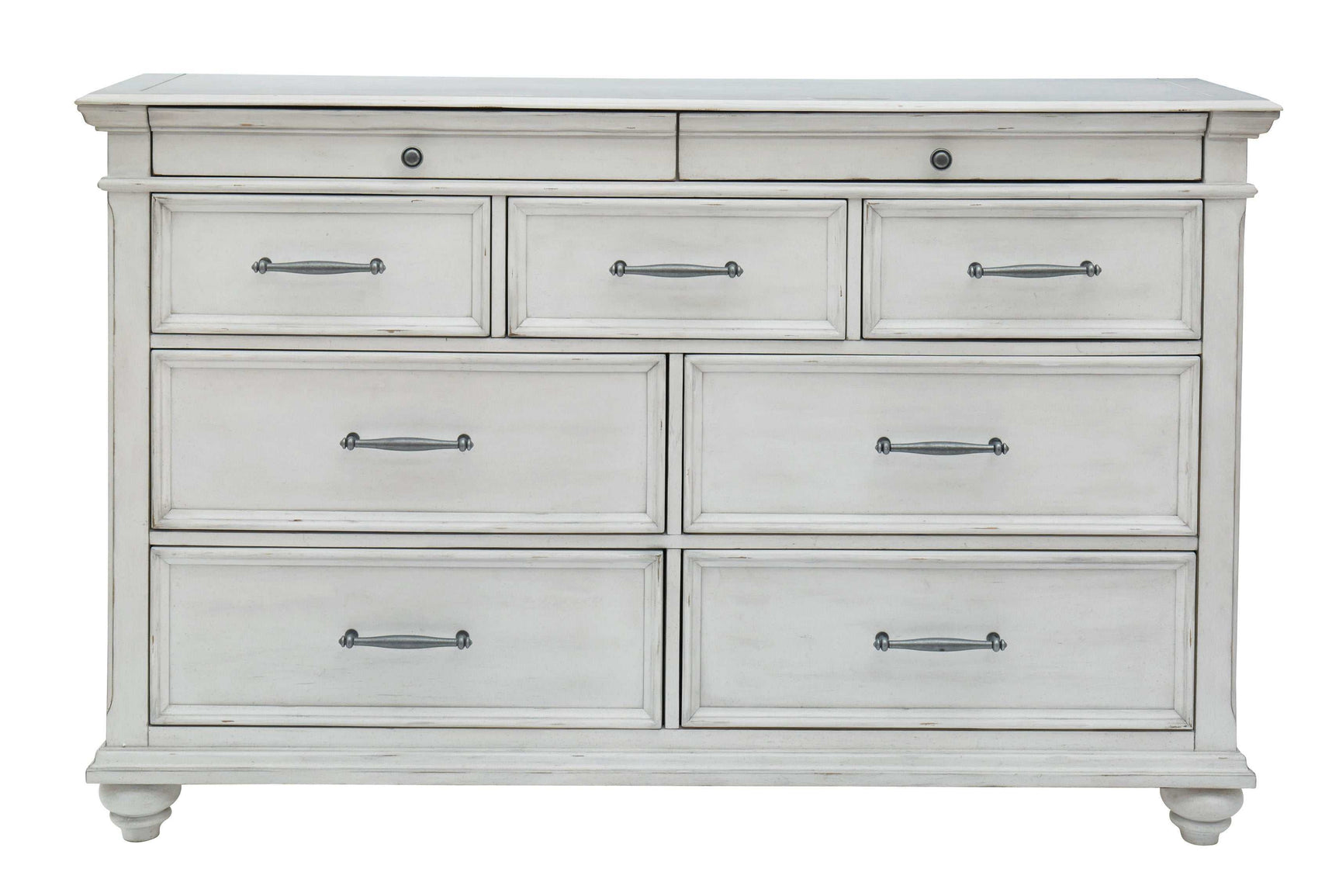 Kanwyn Whitewash Cal. King Bedroom Set / 3pc (Online Special Price) - Ornate Home