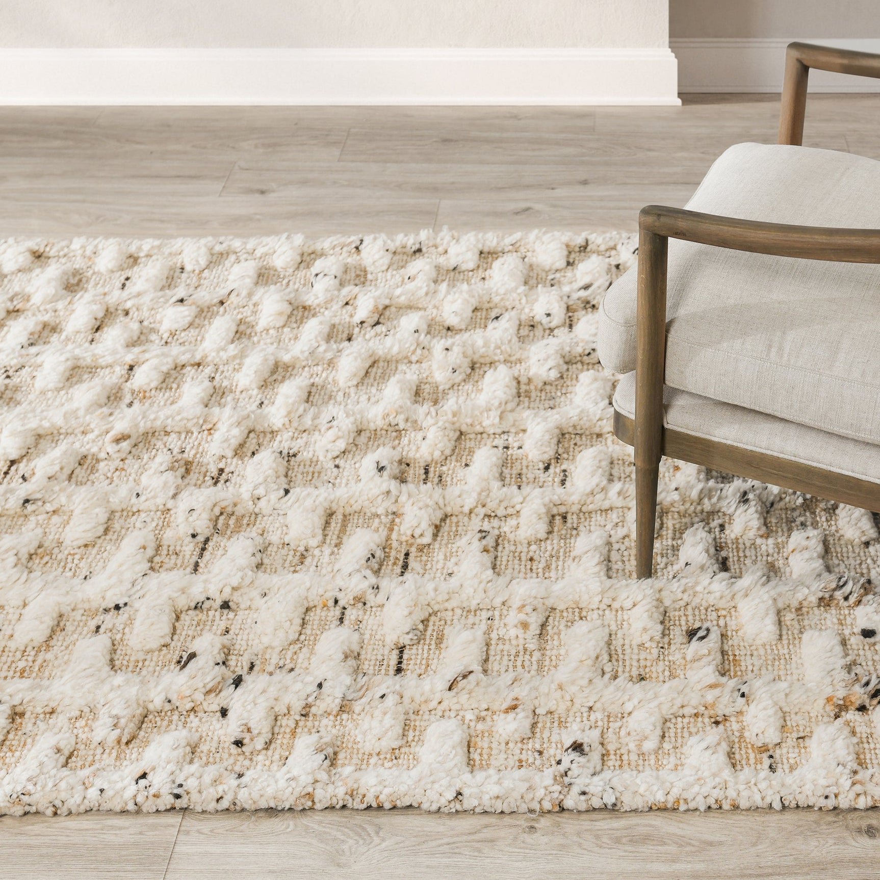 Kapala Ivory/Natural Rug - Ornate Home