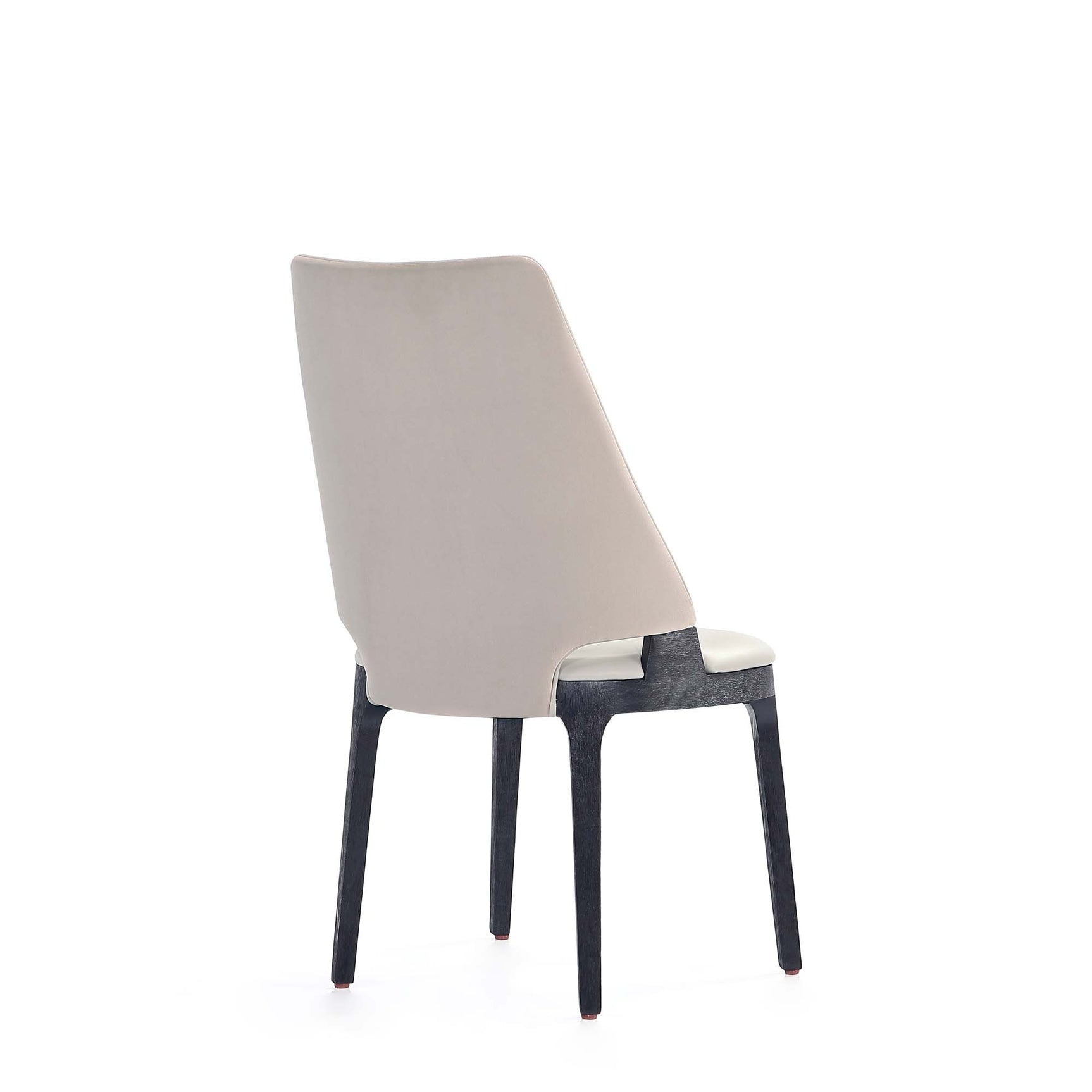Kara Dining Side Chair in Light Grey (set of 2) - Ornate Home