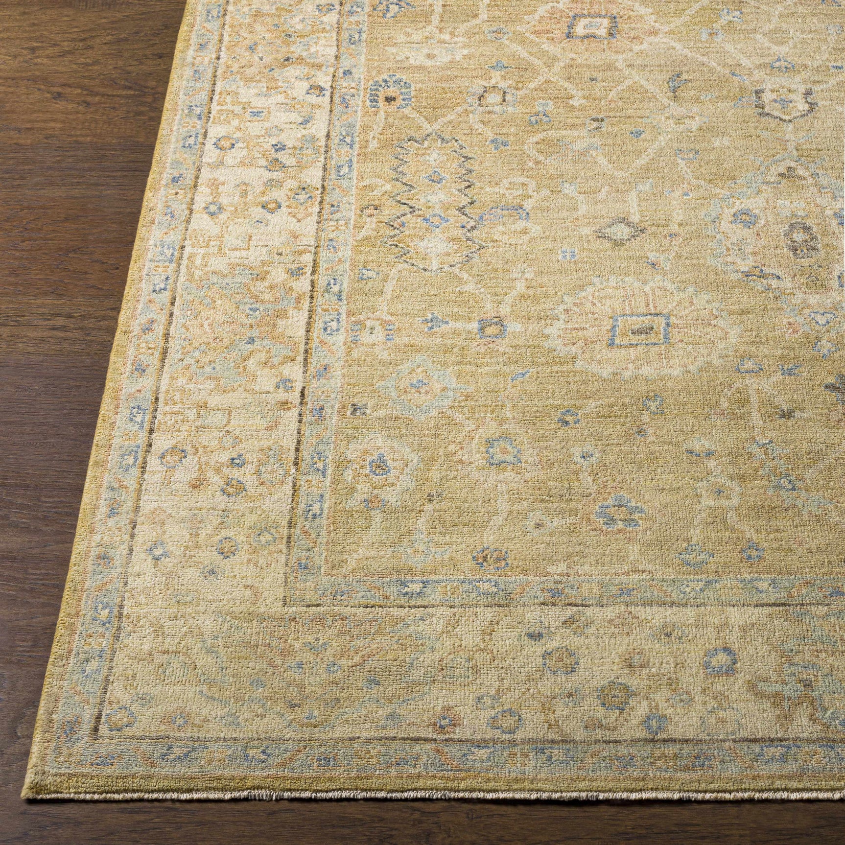 Karalee Handmade Wool Area Rug - Clearance - Ornate Home