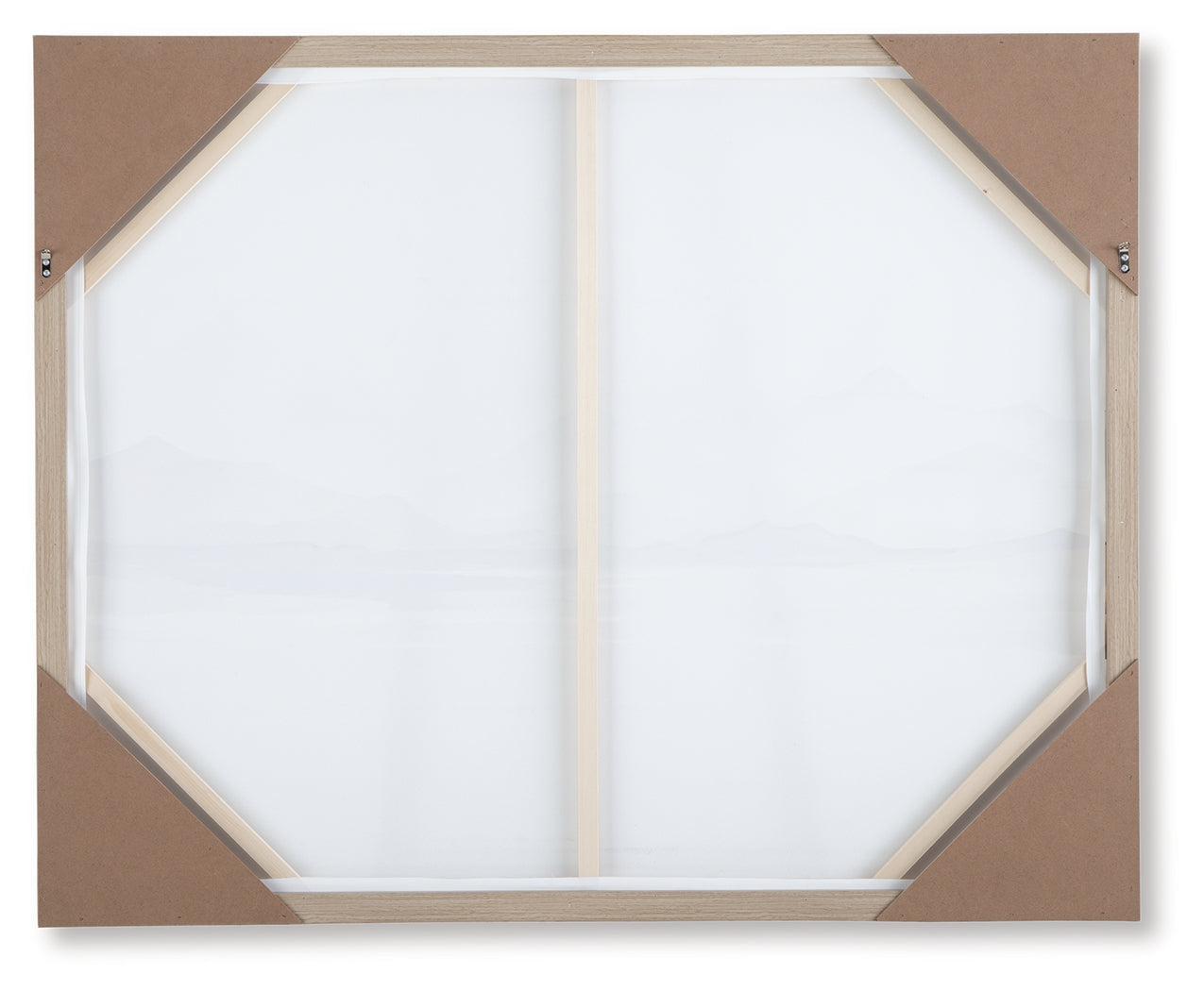 Karalen White/Gray/Brown Wall Art - Ornate Home