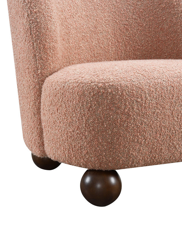 Karey Pink Accent Chair - Ornate Home