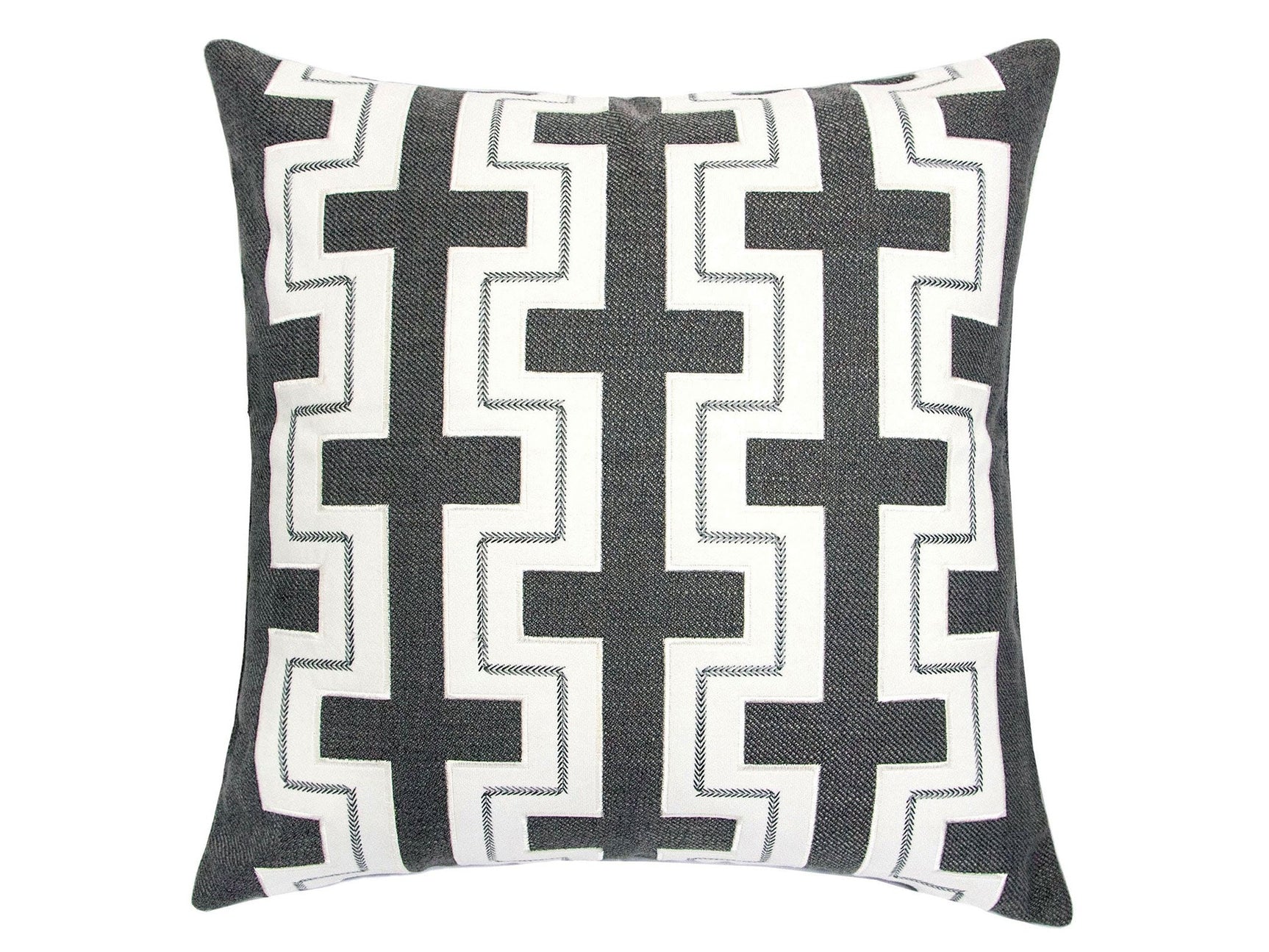 Kari Dark Gray Pillow (Set of 2) - Ornate Home