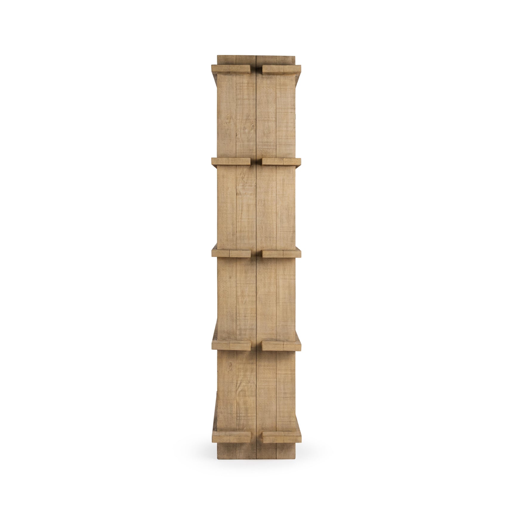 Karlla Natural Clay Bookshelf - Ornate Home