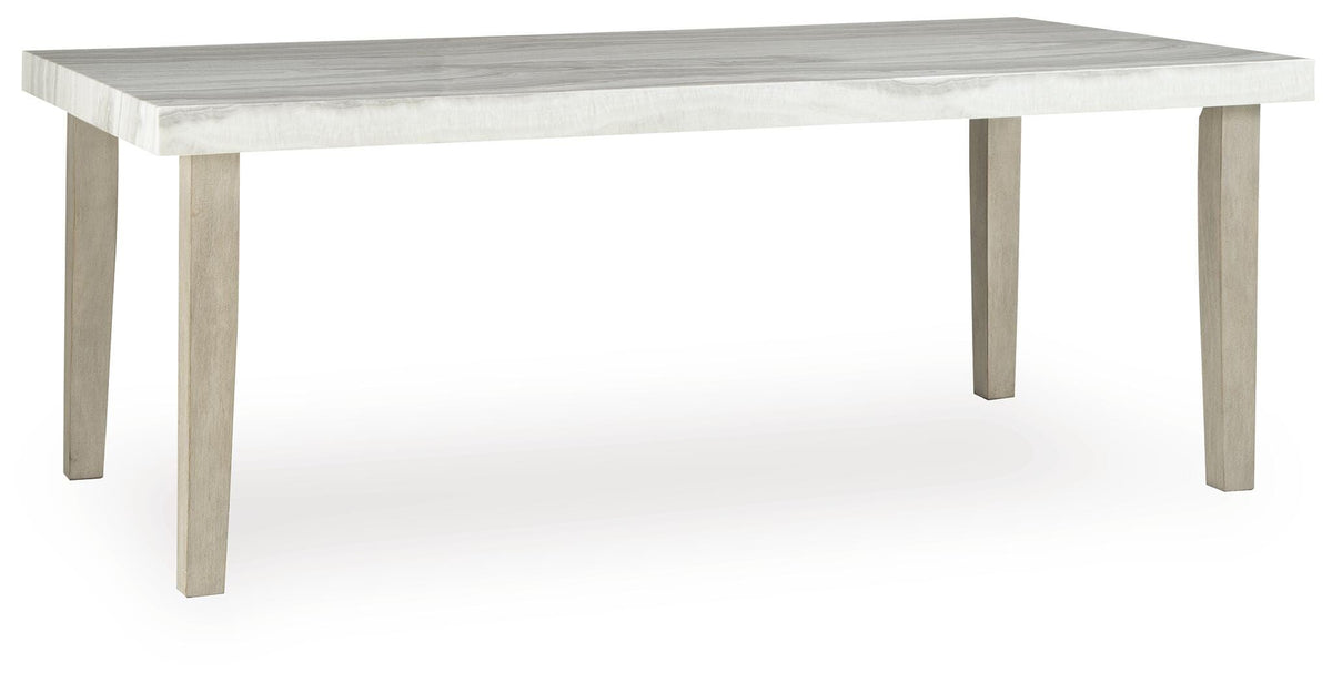 Karmenton Bisque Dining Table (Online Special Price) - Ornate Home