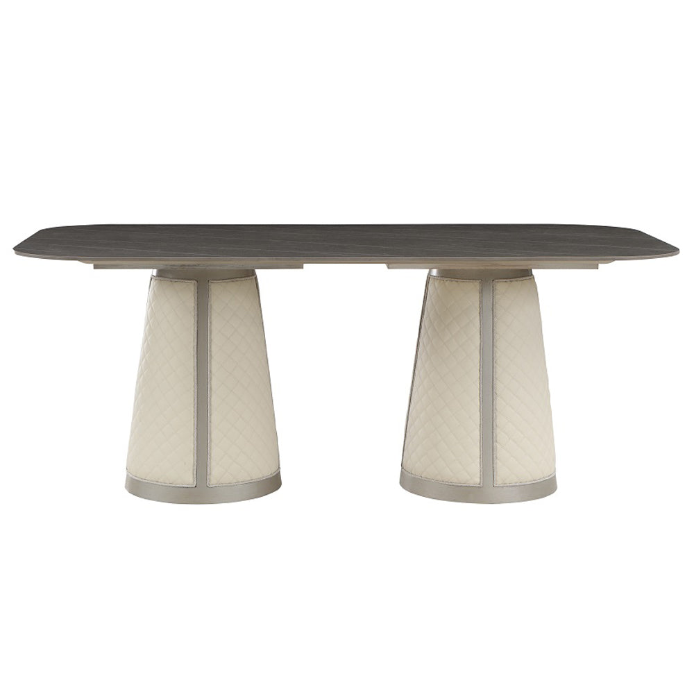 Kasa Champagne Dining Table - Ornate Home