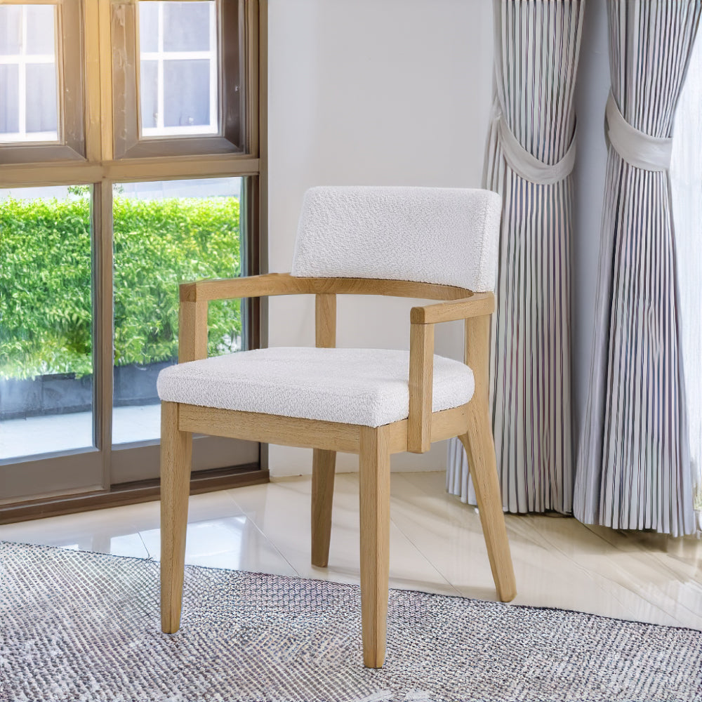 Kasem Oak Side Chair (Set Of 2) - Ornate Home