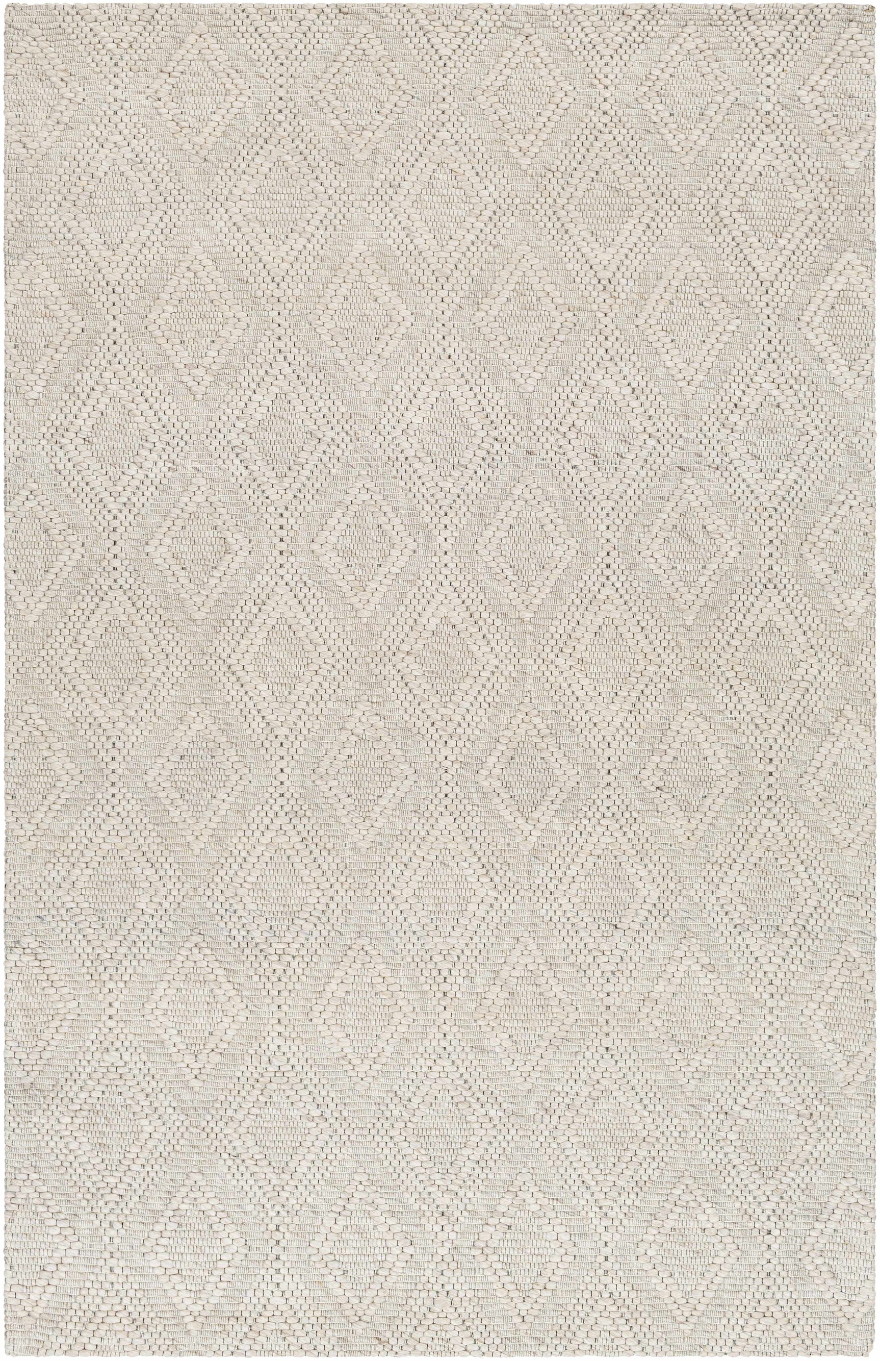 Kasib Beige Hand Woven Area Rug - Clearance - Ornate Home