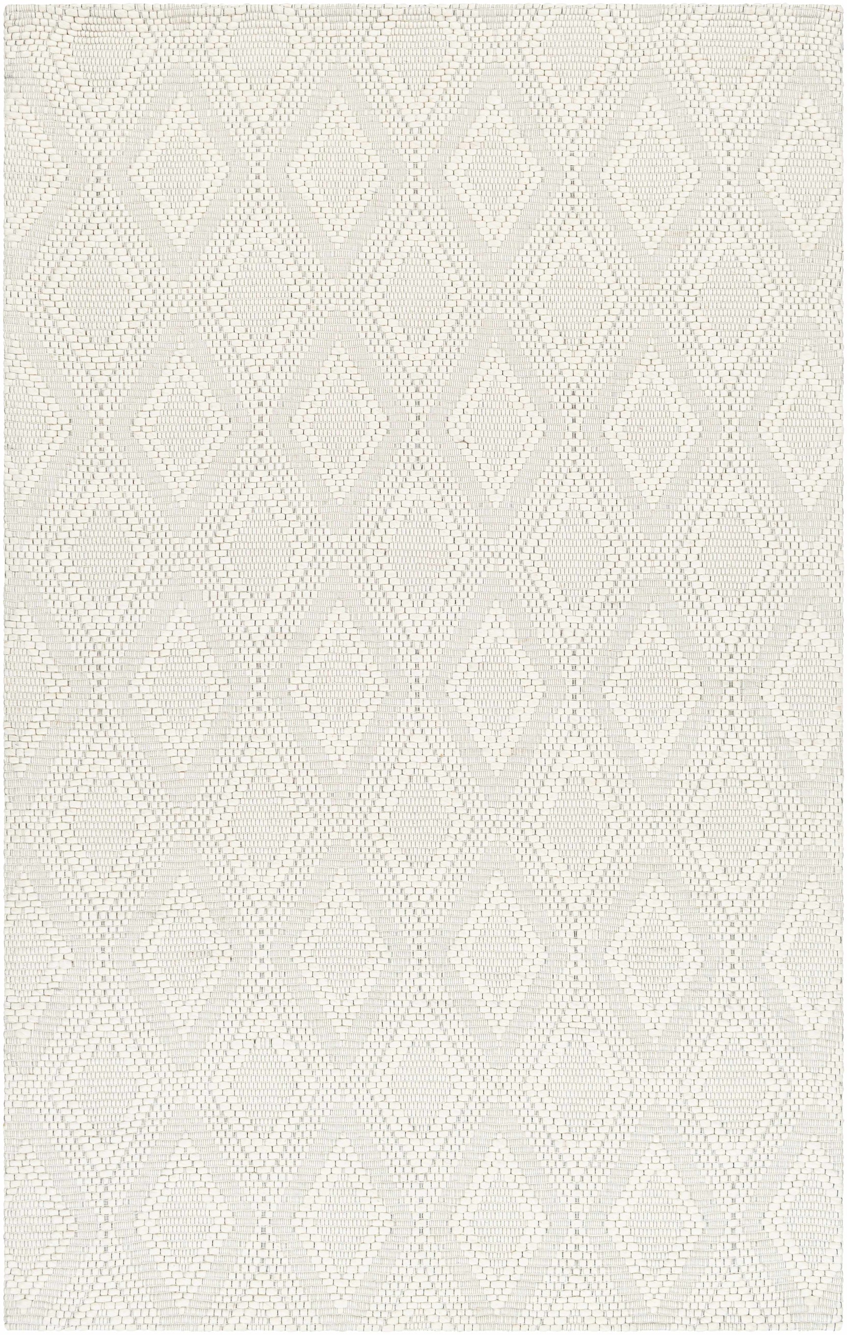 Kasib Cream Hand Woven Area Rug - Clearance - Ornate Home