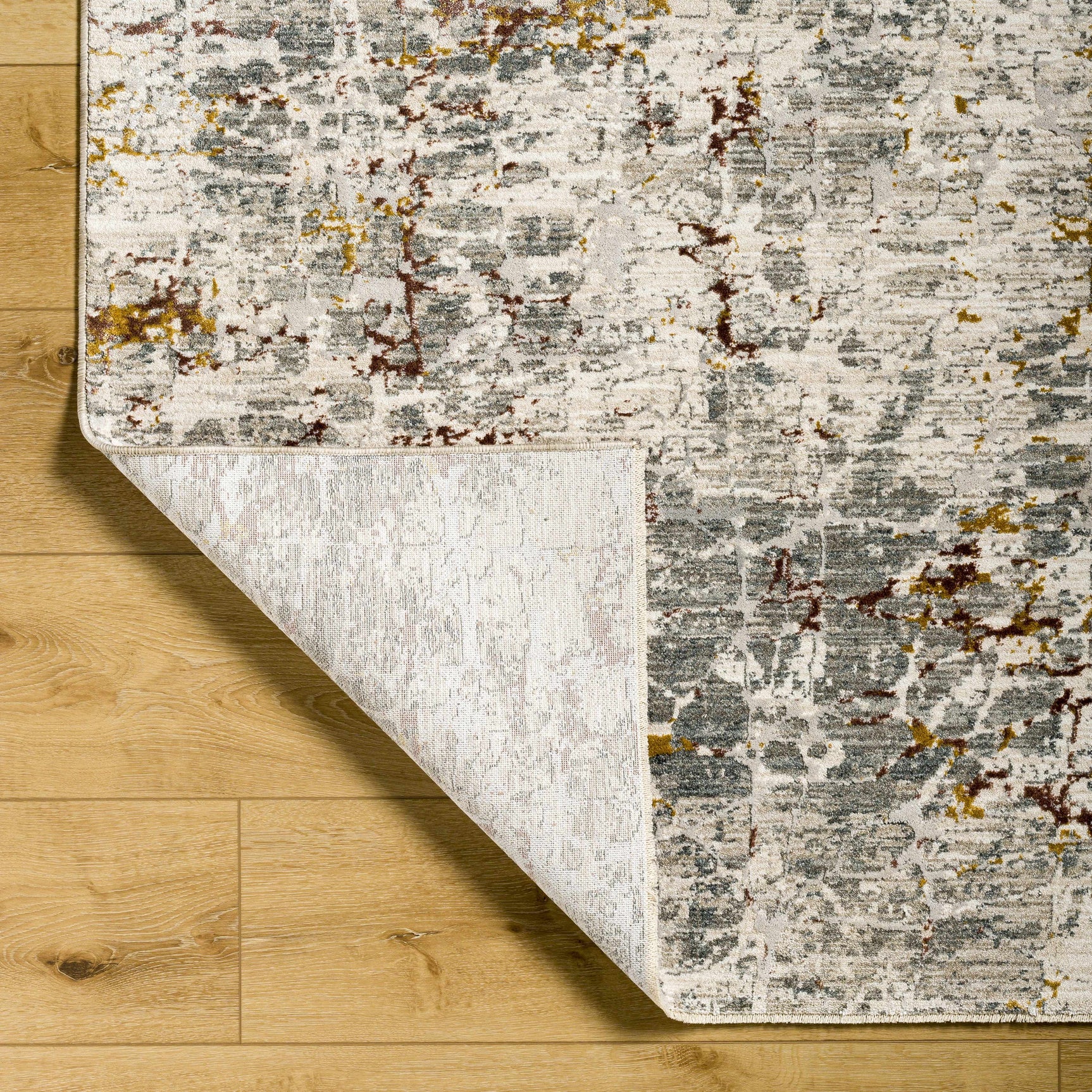 Kasim Textured Rug with Fringes - Ornate Home