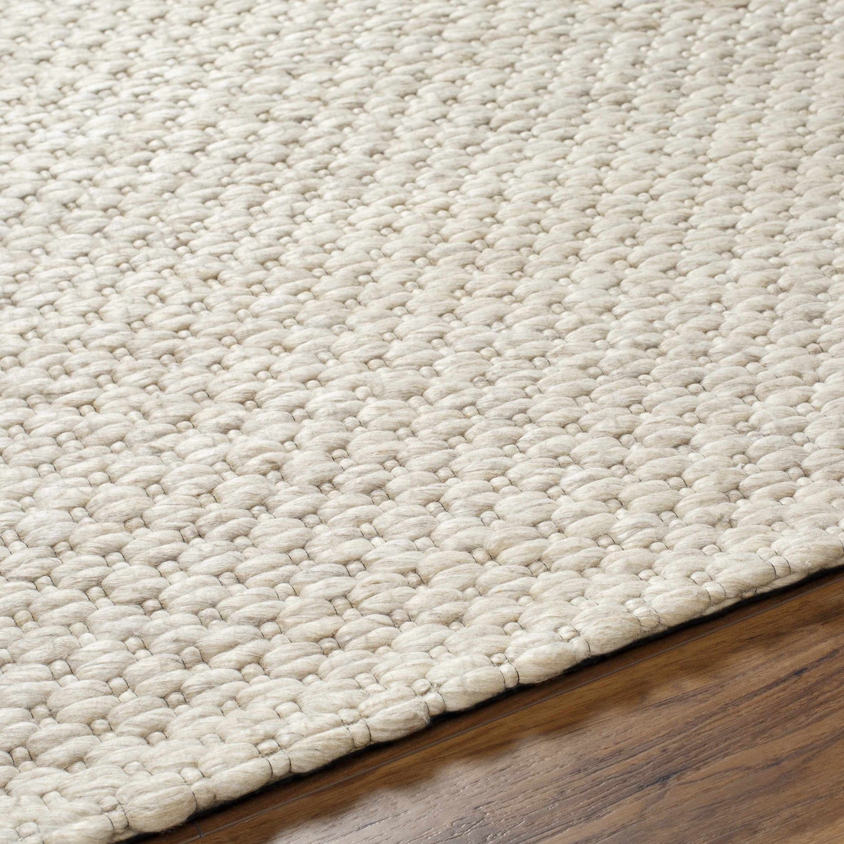 Kassa Beige Hand Woven Area Rug - Ornate Home