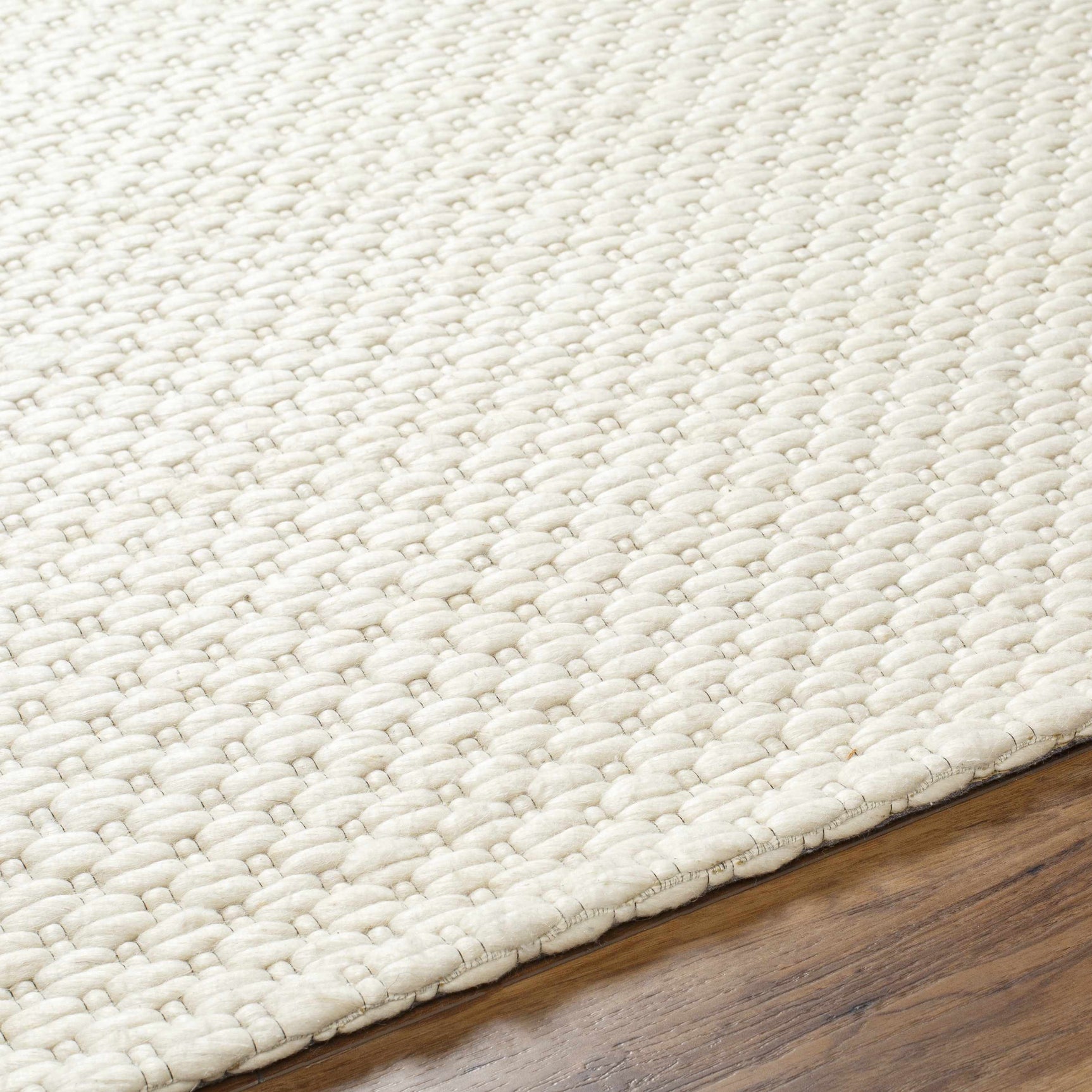 Kassa Cream Hand Woven Area Rug - Clearance - Ornate Home