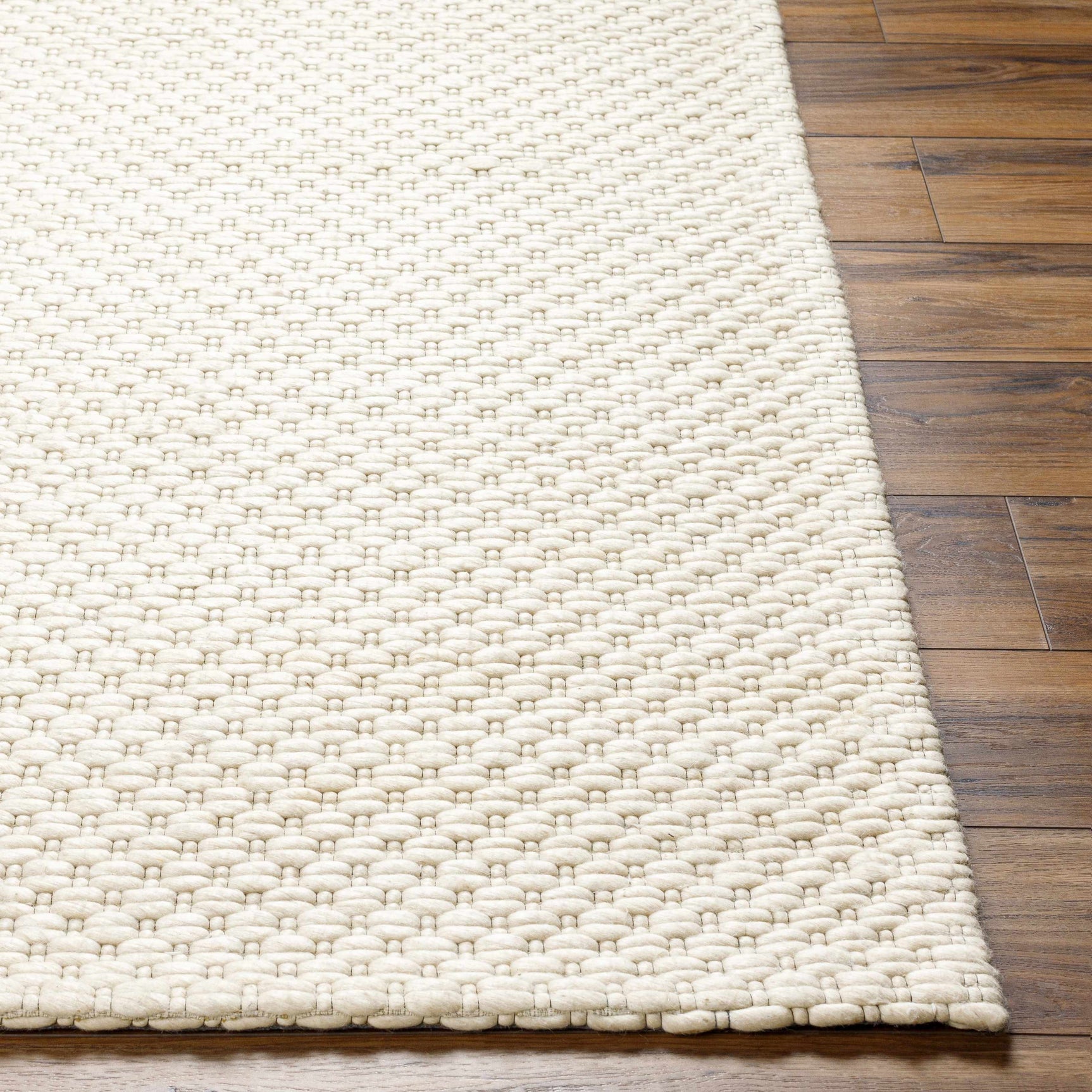 Kassa Cream Hand Woven Area Rug - Clearance - Ornate Home