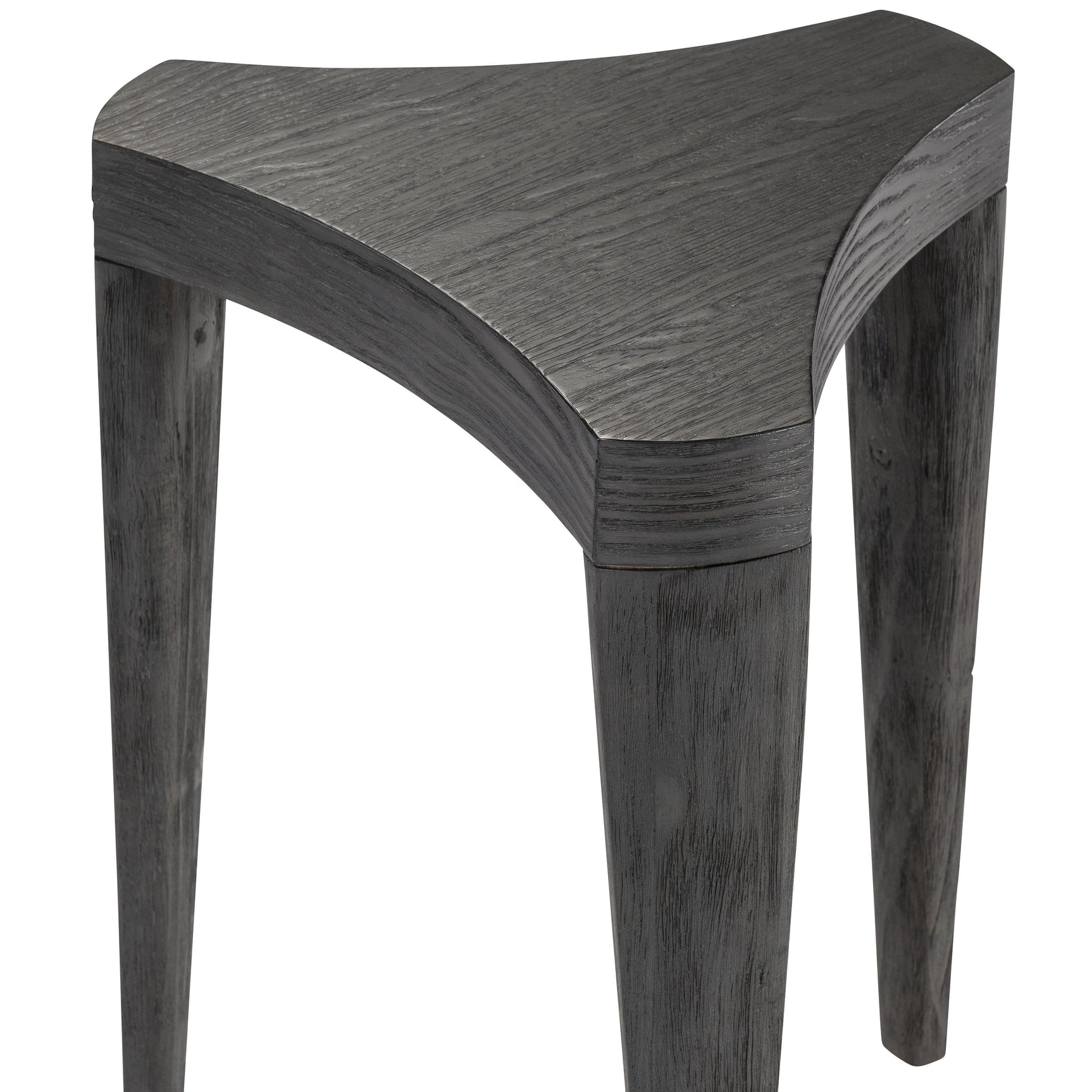 Katana Blackened Pine Accent Table - Ornate Home
