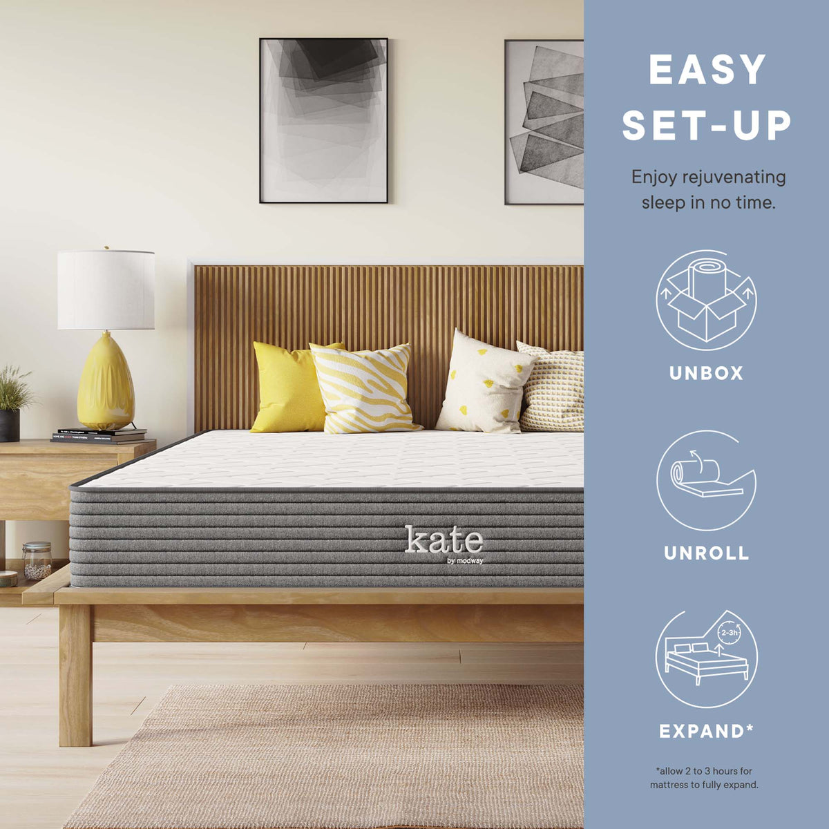 Kate 8" King Mattress - Ornate Home