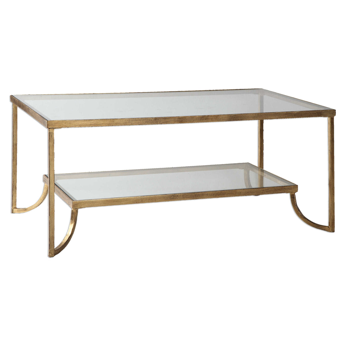 Katina Gold Leaf Coffee Table - Ornate Home
