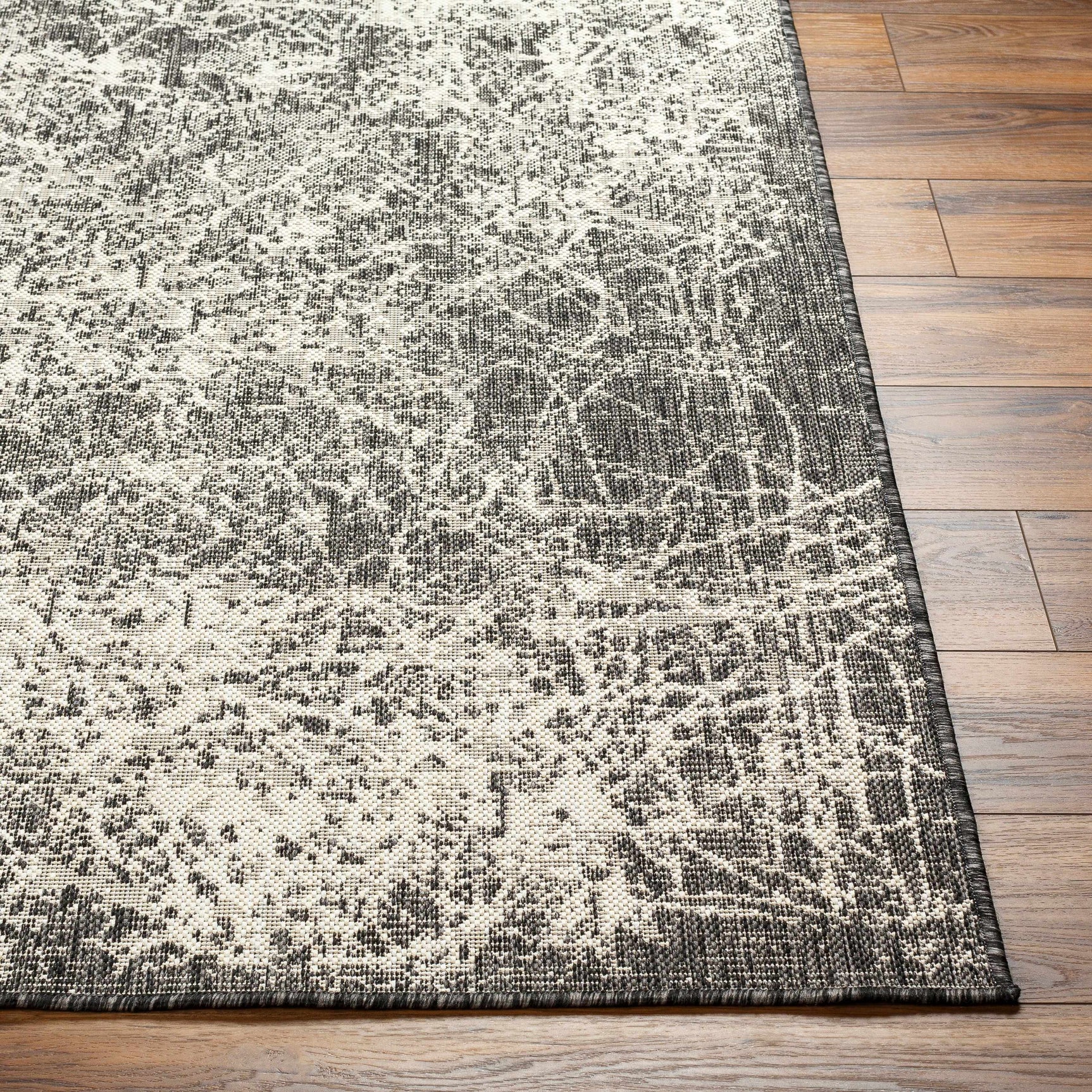 Katz Gray Outdoor Area Rug - Clearance - Ornate Home