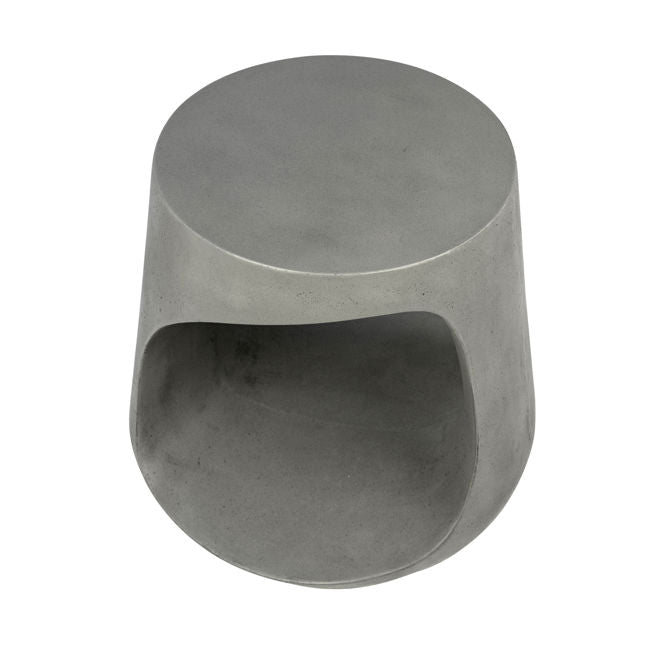 Kavik Gray Outdoor Side Table - Ornate Home