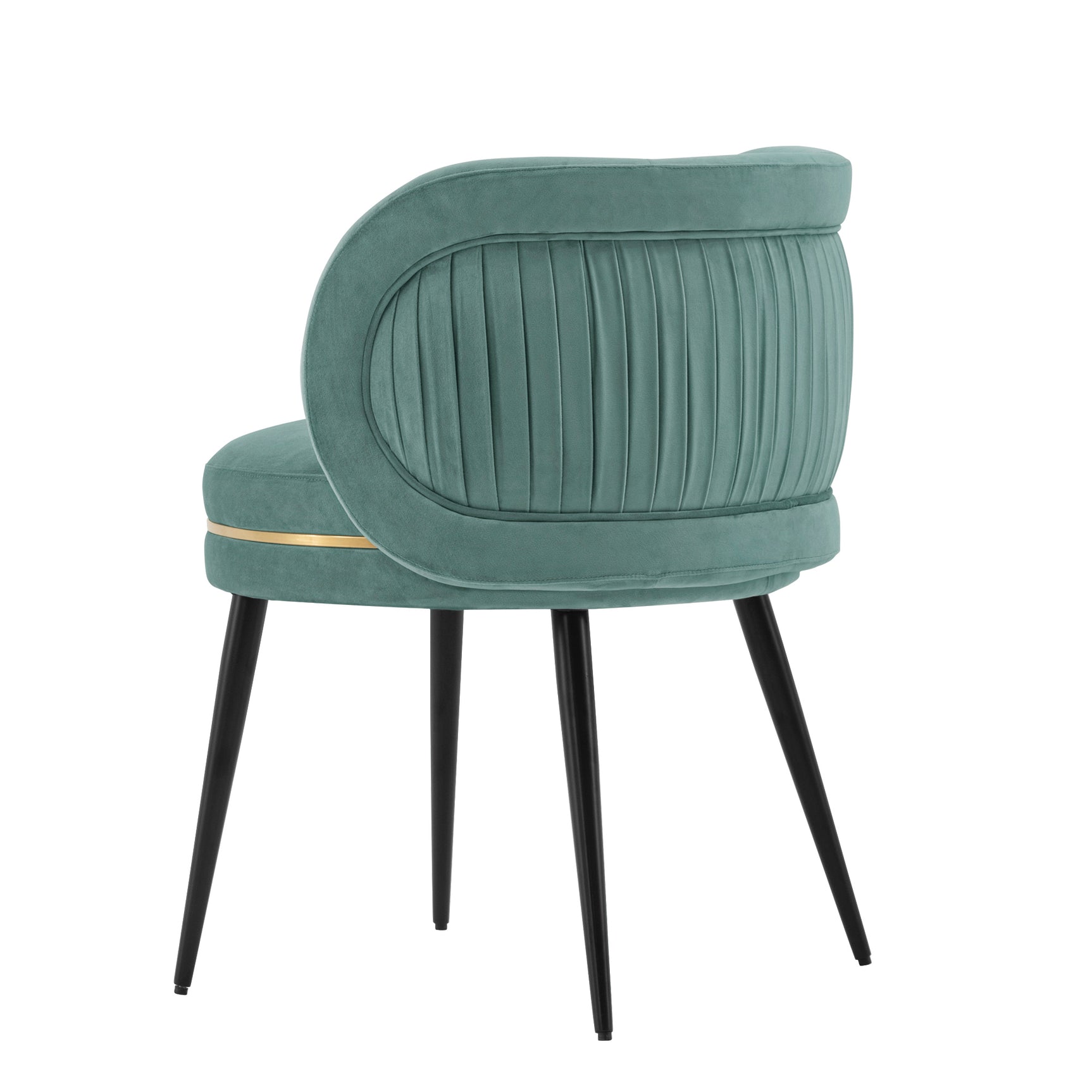 Kaya Dining Chair in Mint Green - Ornate Home