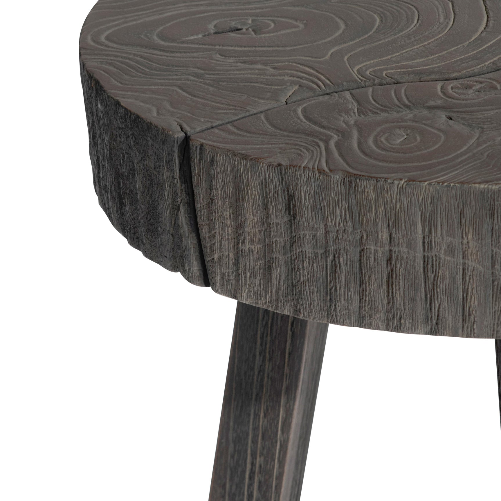 Kaya Smoked Truffle Accent Table - Ornate Home
