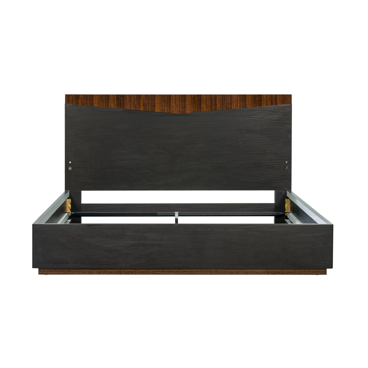 Kayner Charcoal Bed with LED Lights - Ornate Home