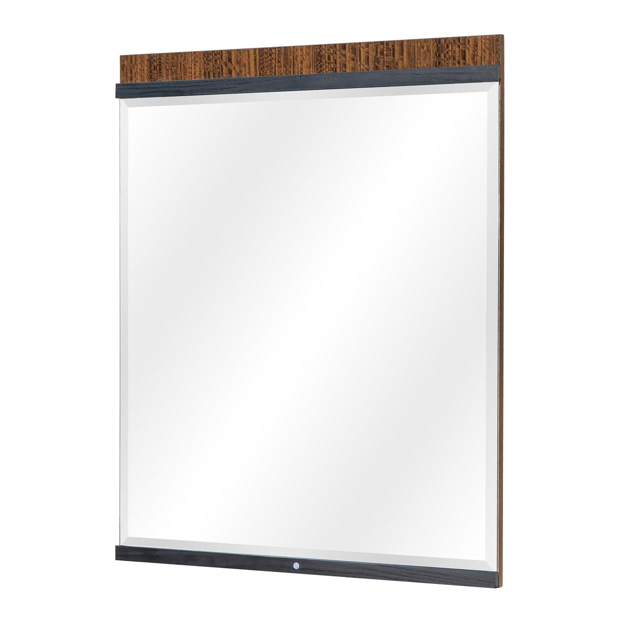 Kayner Charcoal Dresser Mirror with LED Lights - Ornate Home