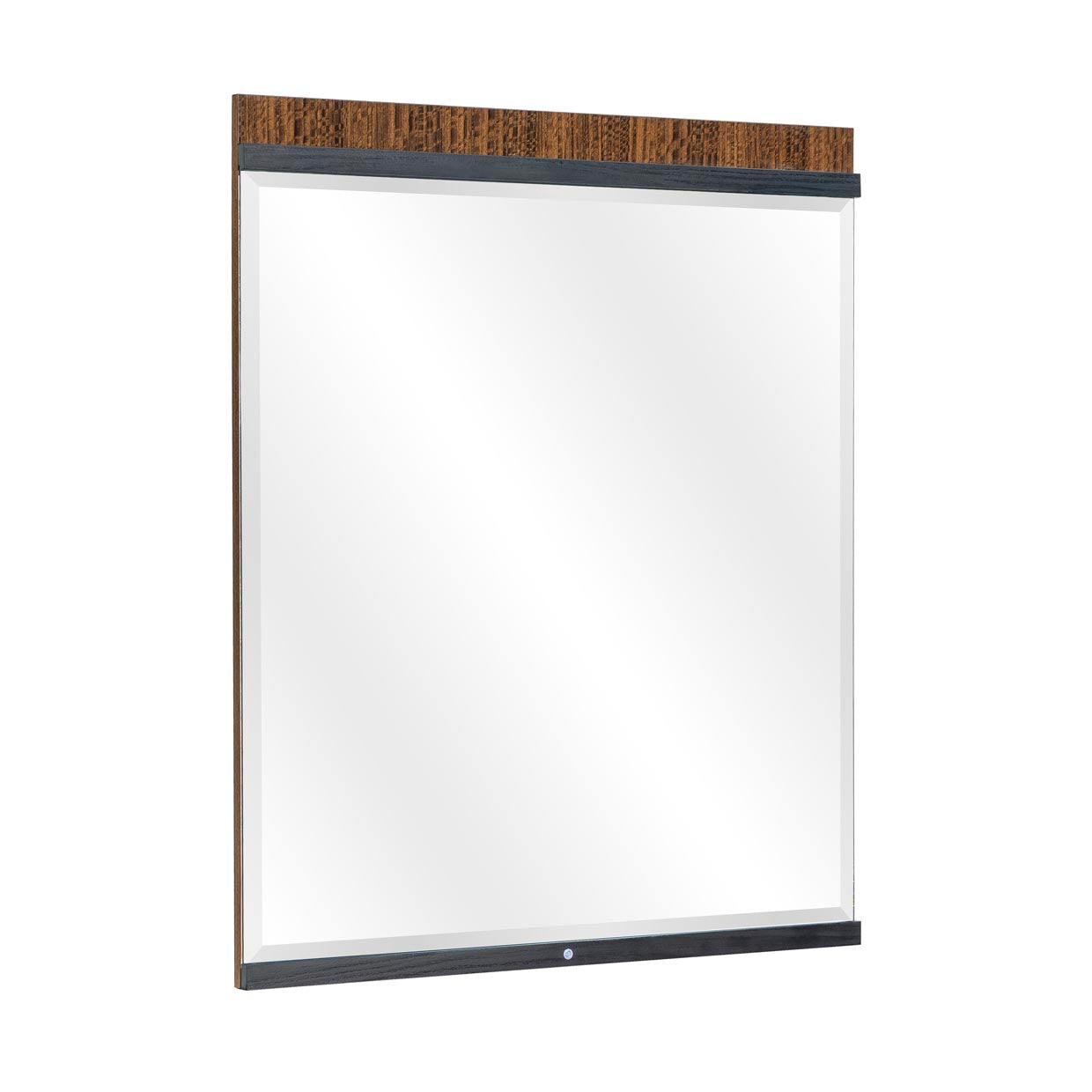 Kayner Charcoal Dresser Mirror with LED Lights - Ornate Home