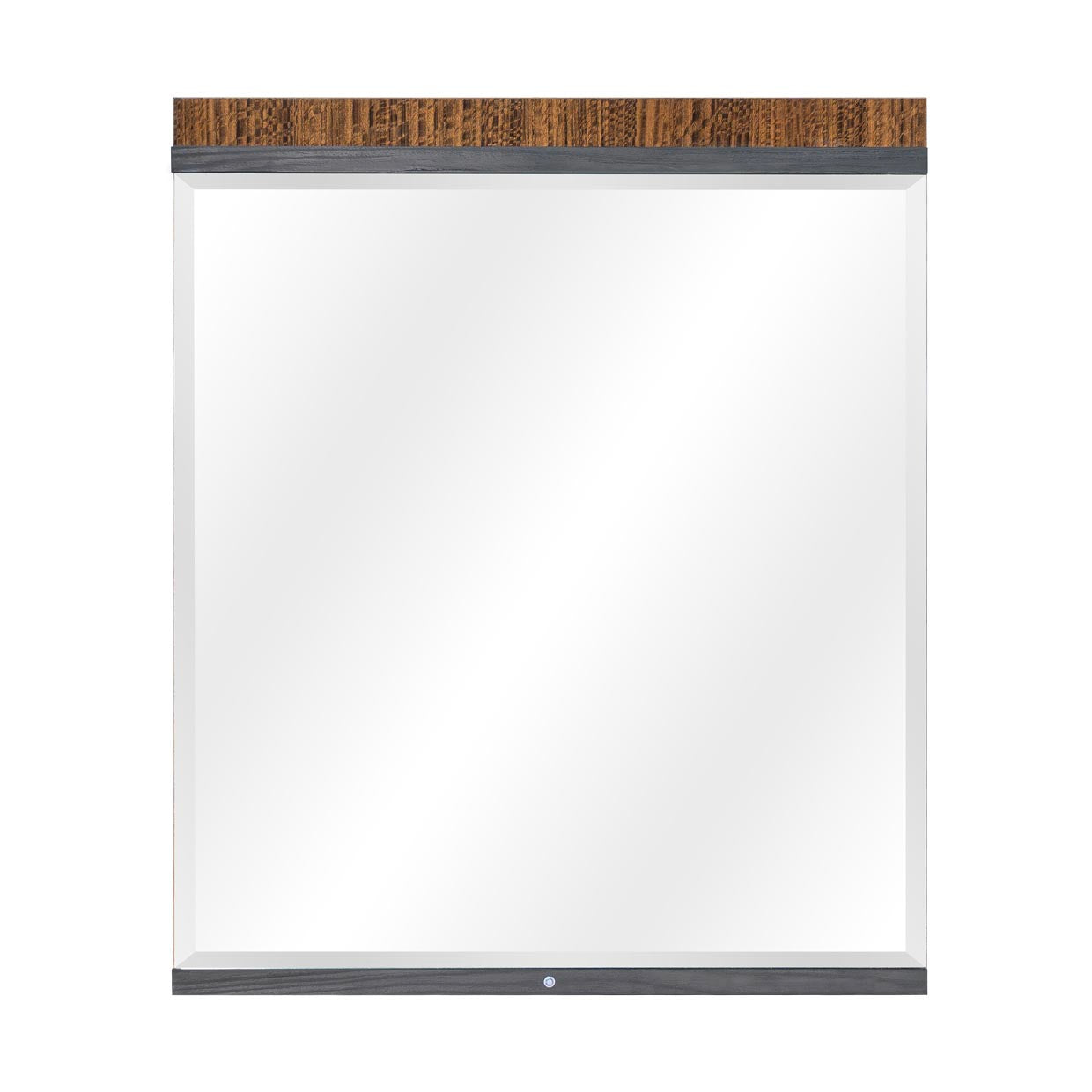 Kayner Charcoal Dresser Mirror with LED Lights - Ornate Home